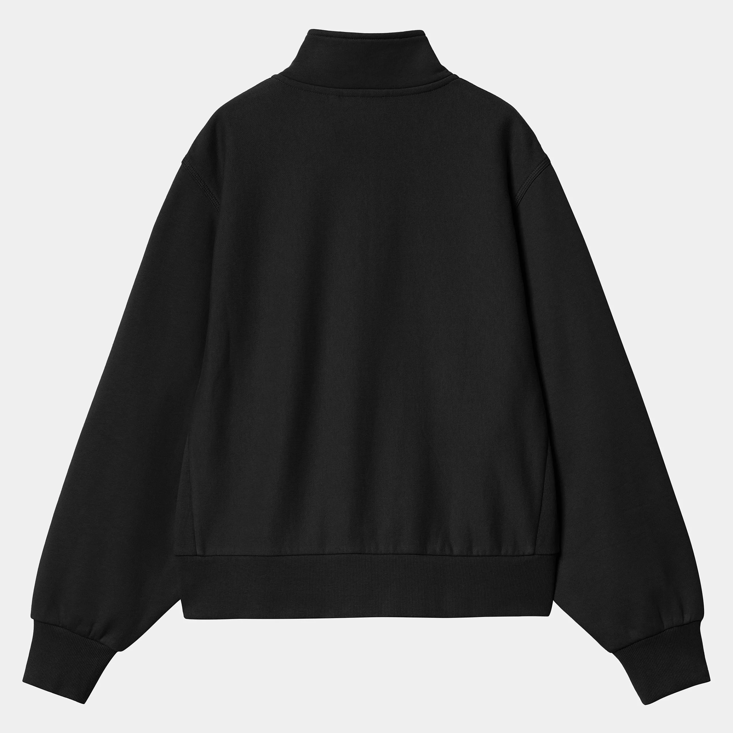 Sweats>Carhartt WIP W' American Script High Neck Sweatshirt Black