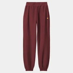 Sweats|Hosen>Carhartt WIP W' American Script Sweat Pant Malbec
