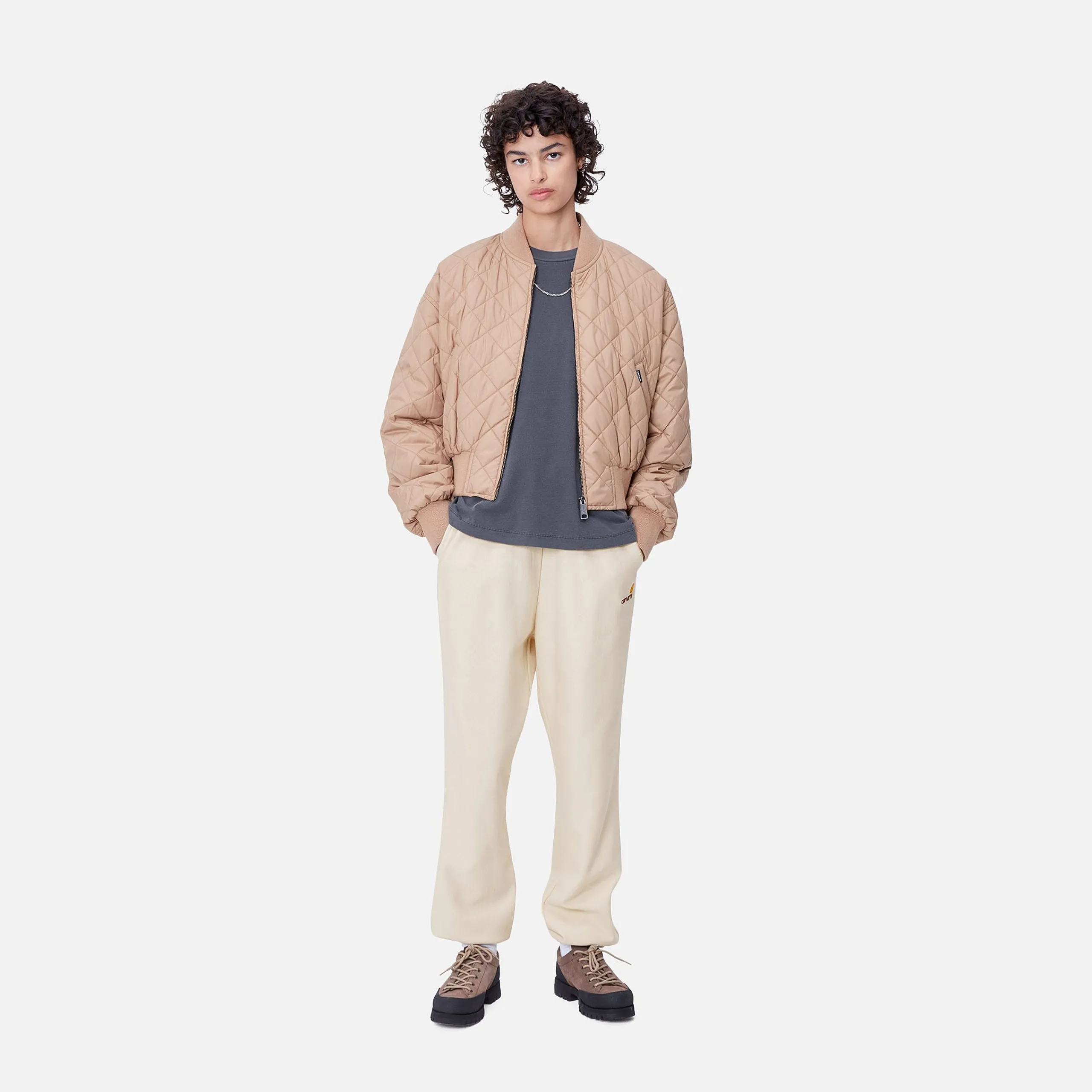 Sweats|Hosen>Carhartt WIP W' American Script Sweat Pant Moonbeam