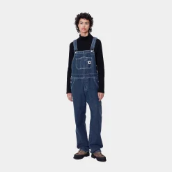Denim|Overalls>Carhartt WIP W' Bib Overall Straight Blue