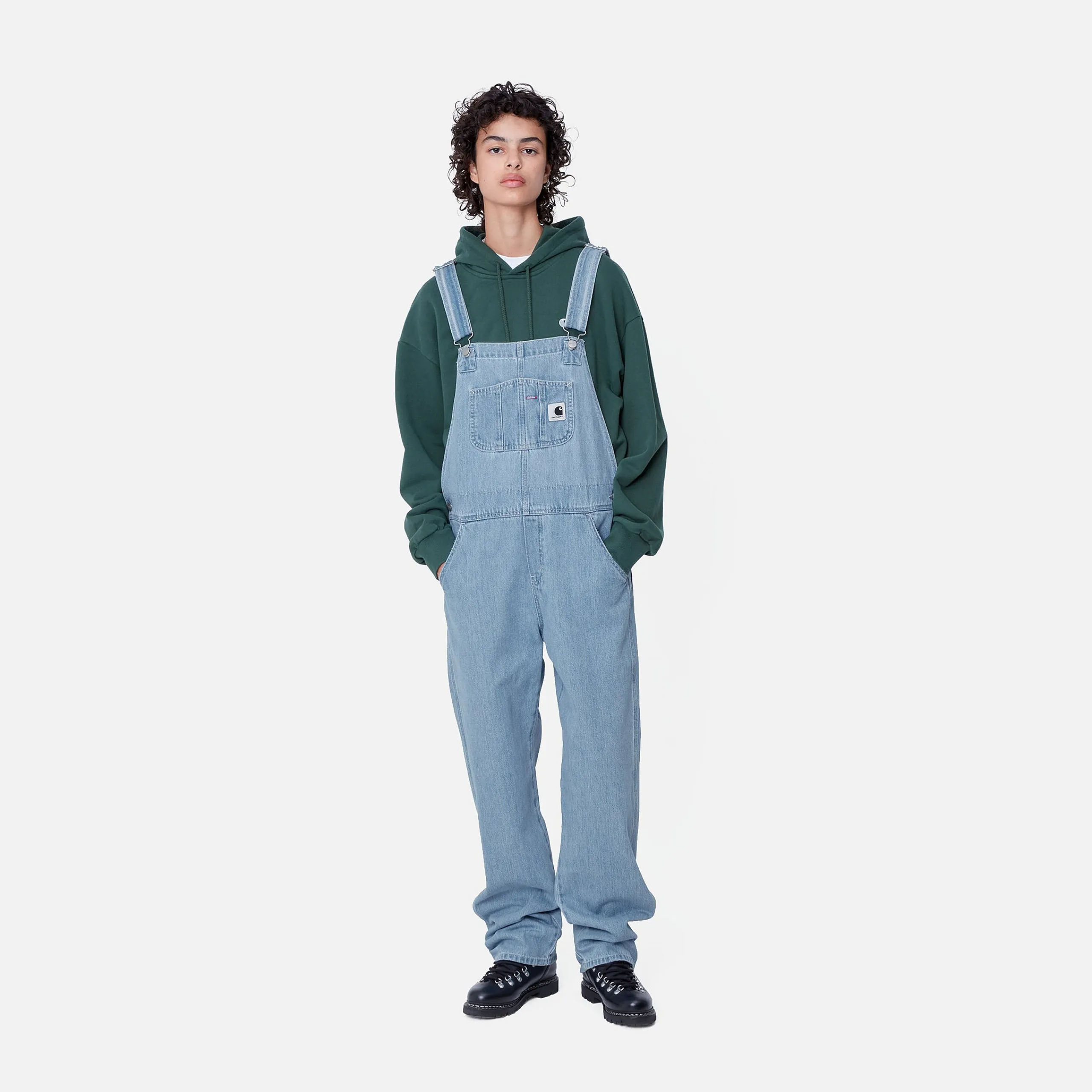 Denim|Overalls>Carhartt WIP W' Bib Overall Straight Blue
