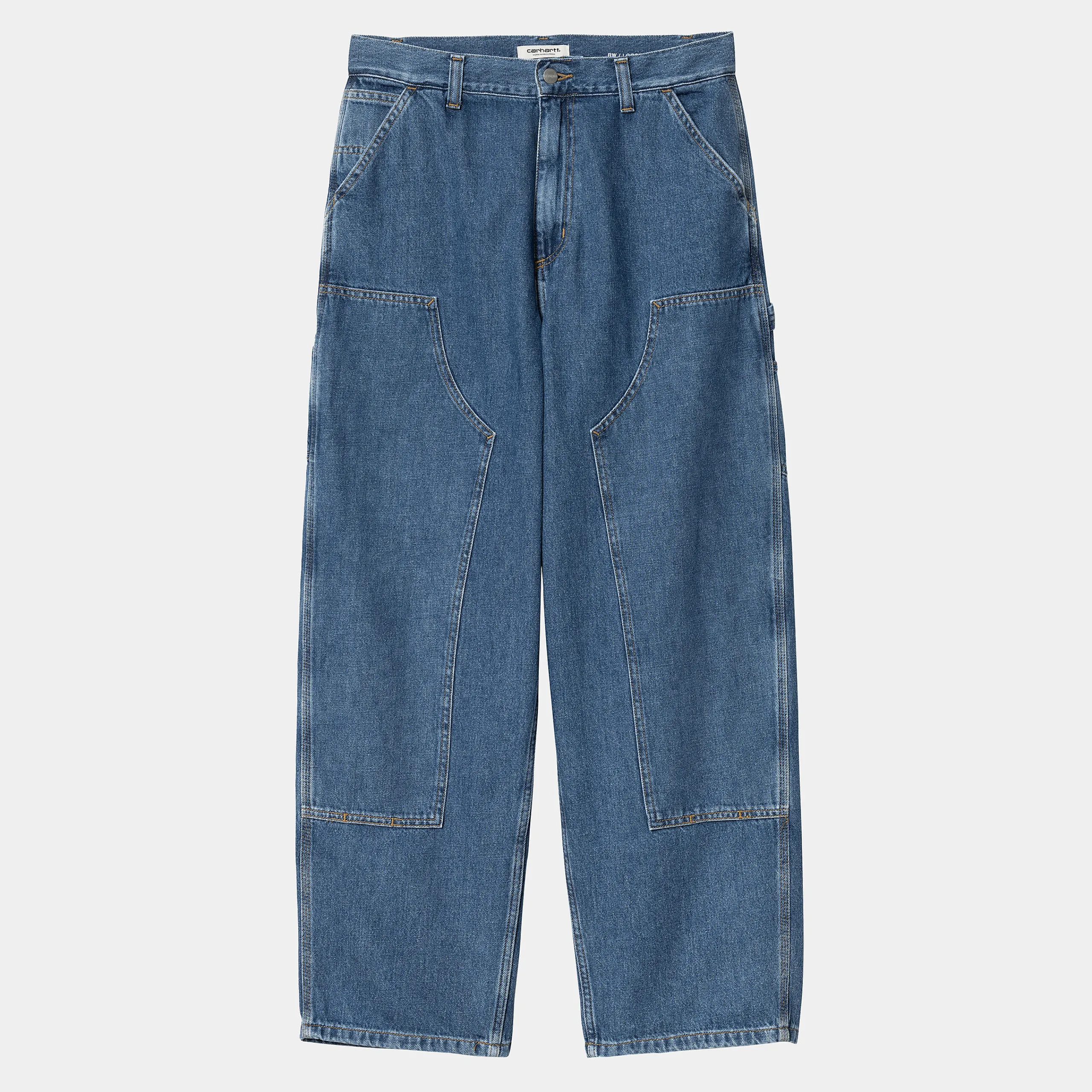 Hosen>Carhartt WIP W' Brandon Double Knee Pant Blue