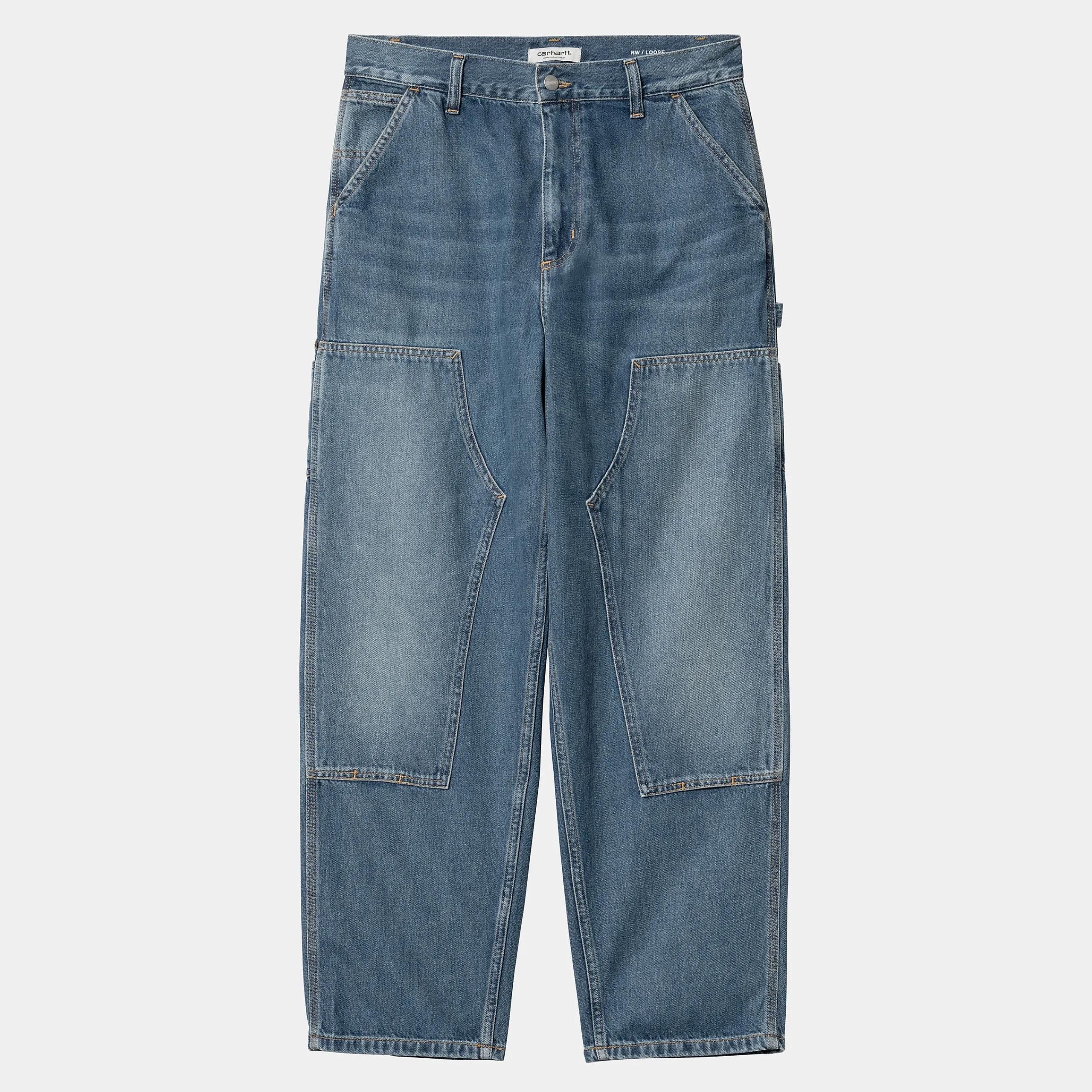 Hosen>Carhartt WIP W' Brandon Double Knee Pant Blue