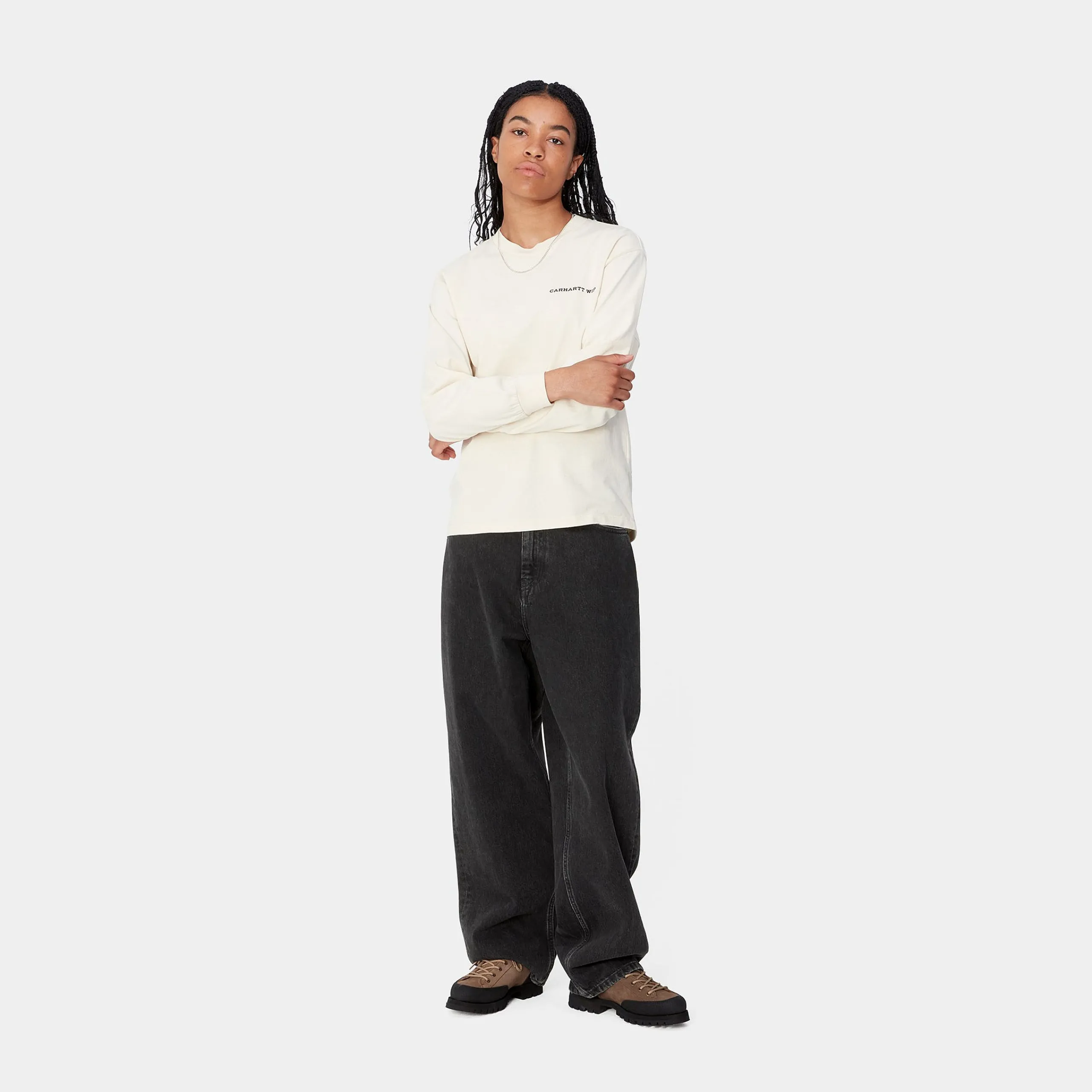Denim|Hosen>Carhartt WIP W' Brandon Pant Black
