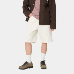 Denim|Shorts>Carhartt WIP W' Brandon Short White