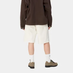 Denim|Shorts>Carhartt WIP W' Brandon Short White
