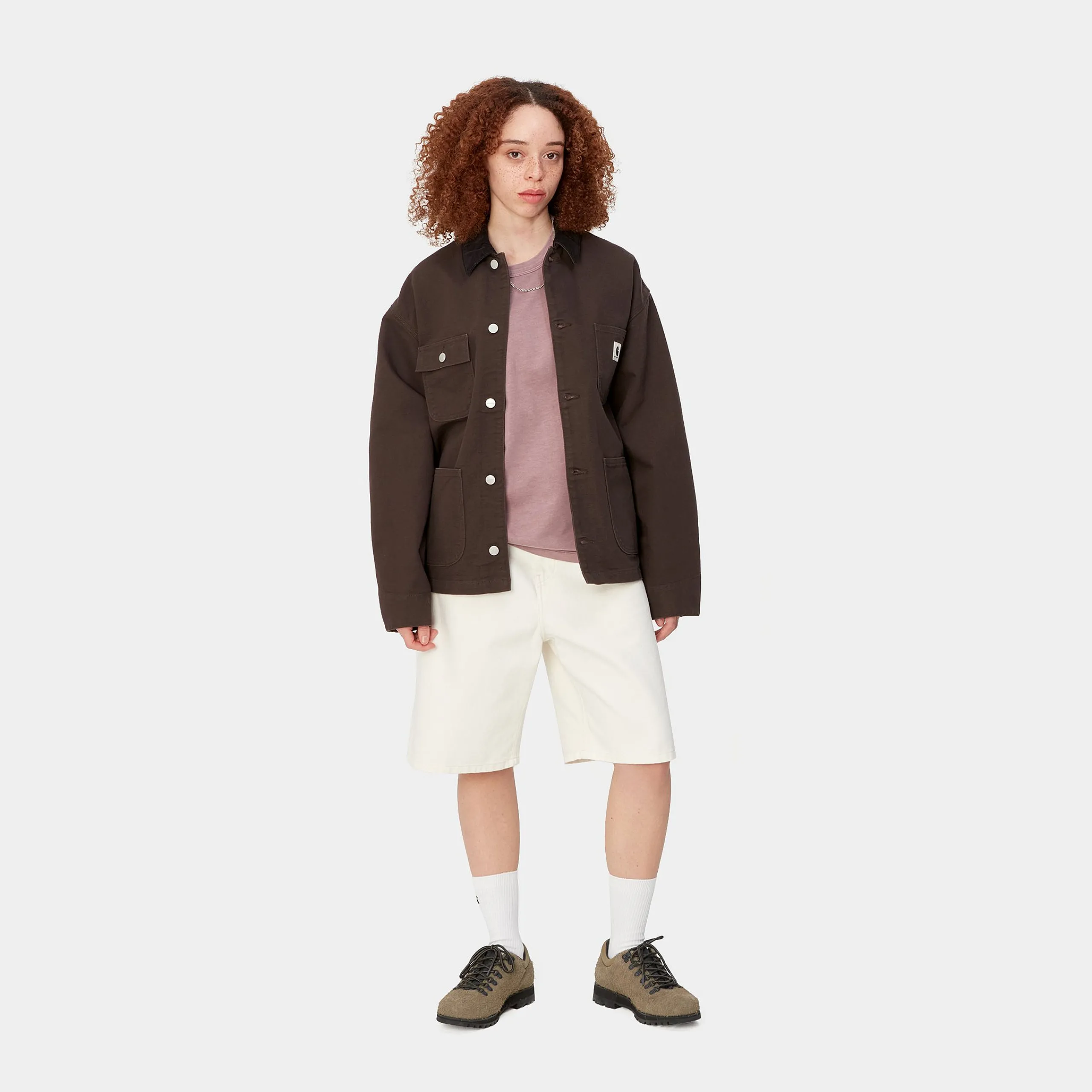 Denim|Shorts>Carhartt WIP W' Brandon Short White