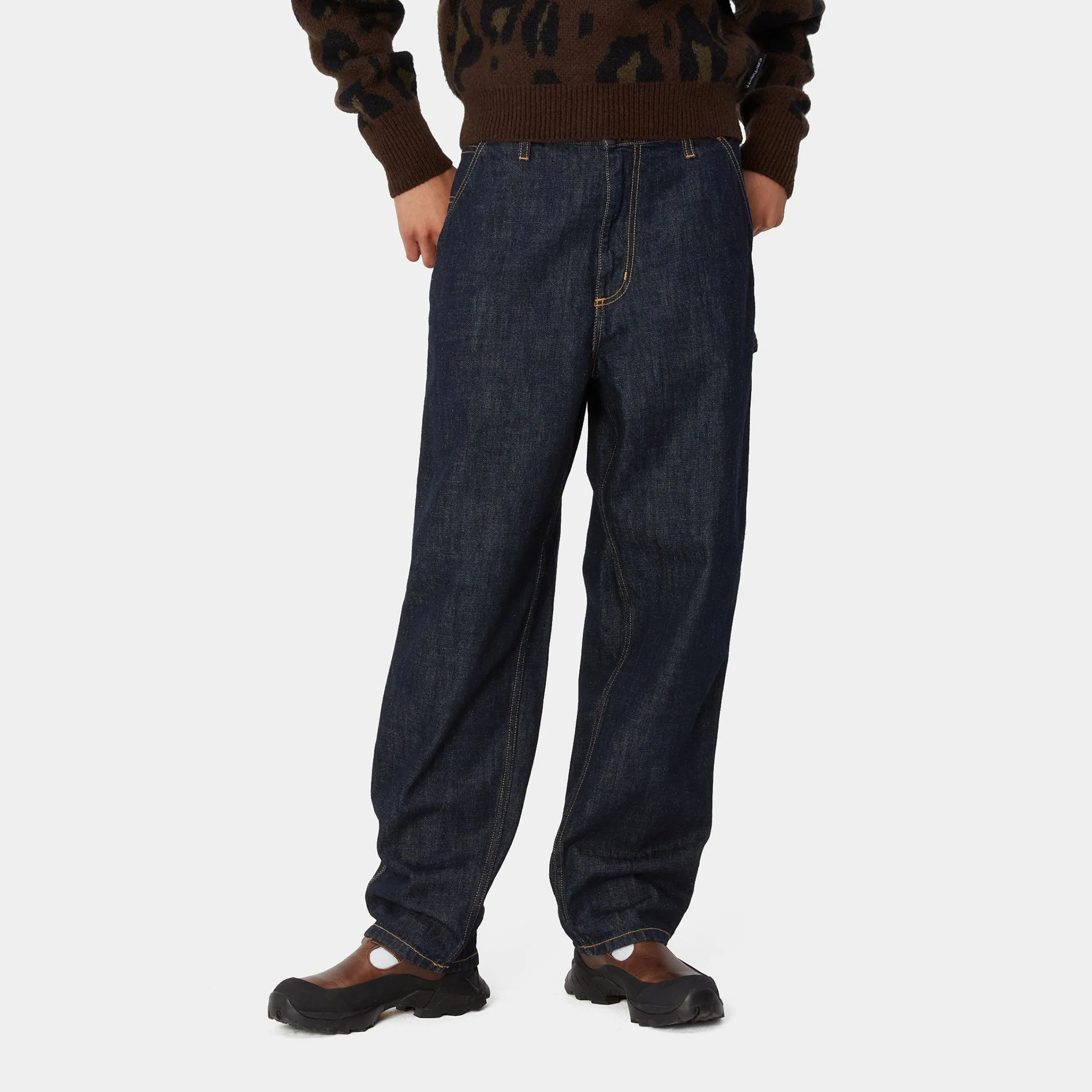 Hosen>Carhartt WIP W' Brandon Single Knee Pant Blue