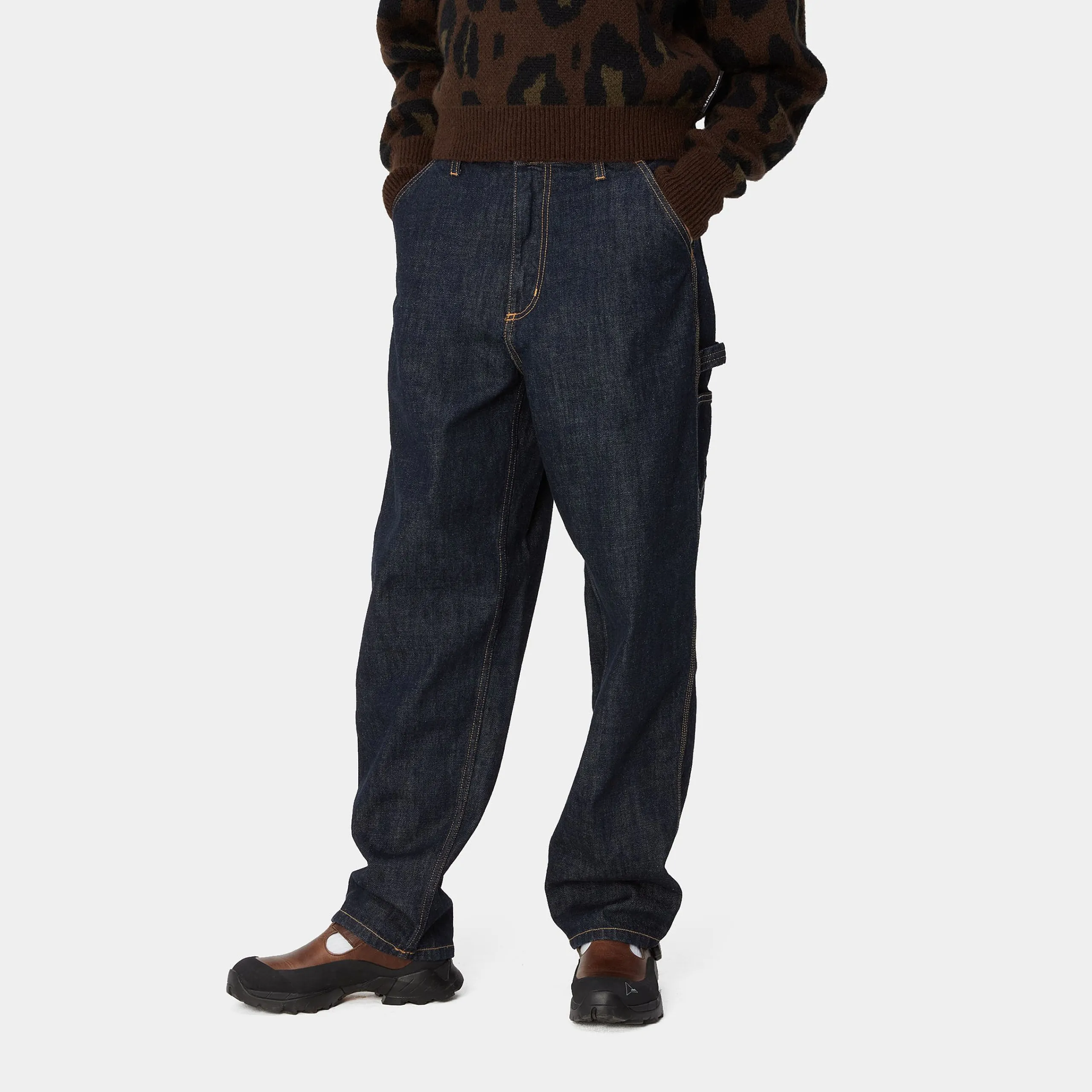 Hosen>Carhartt WIP W' Brandon Single Knee Pant Blue