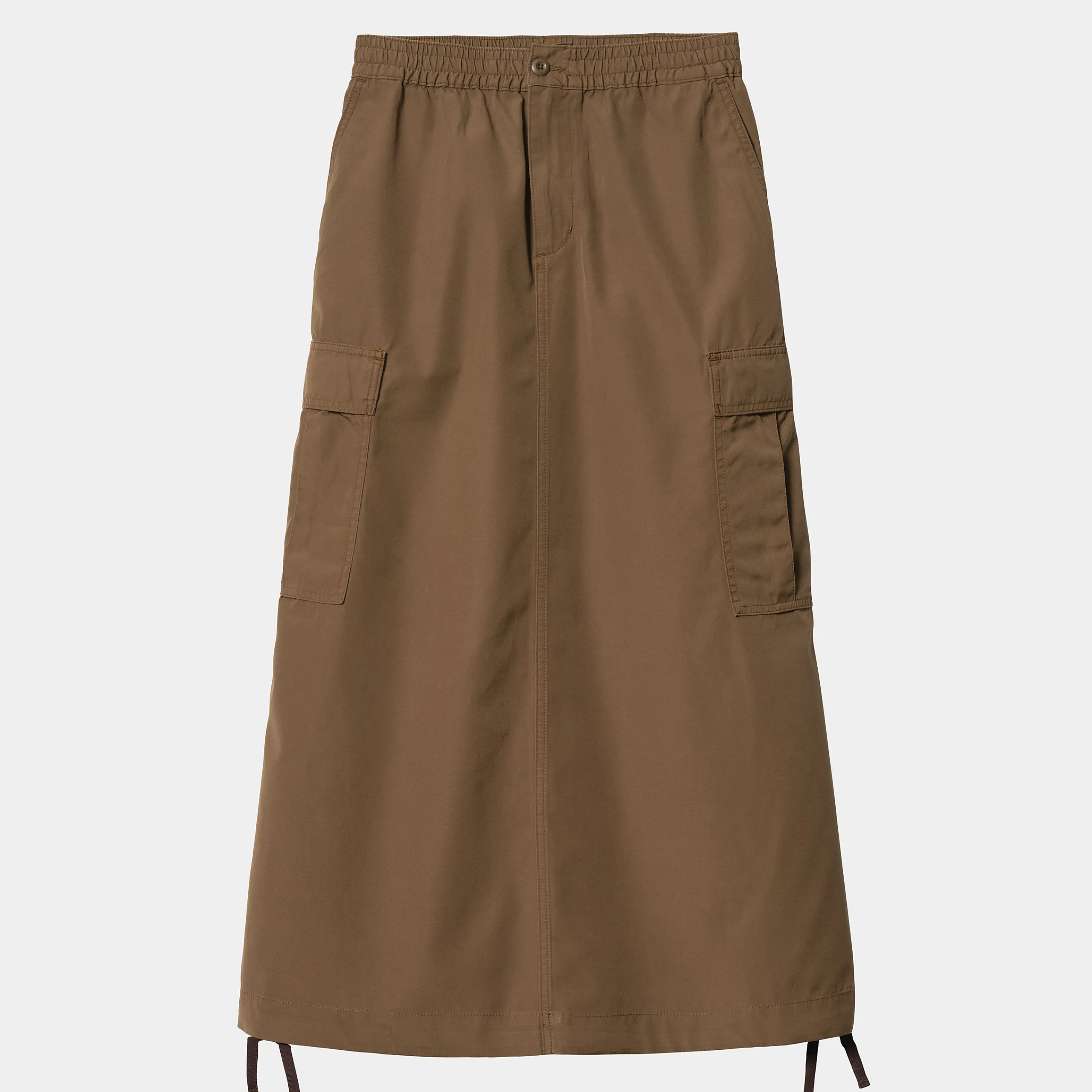 Kleider & Röcke>Carhartt WIP W' Cargo Skirt Long Chocolate