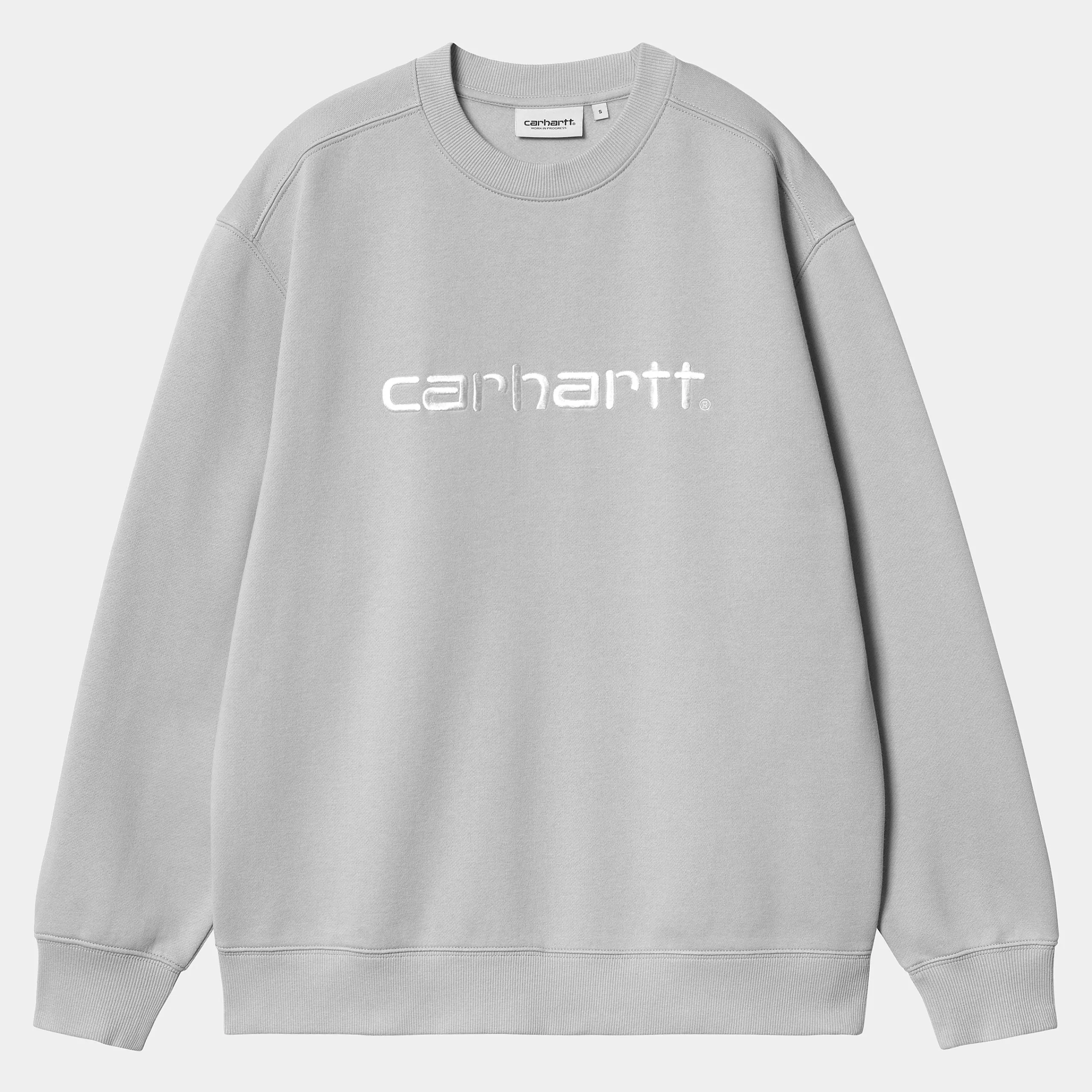 Sweats>Carhartt WIP W' Carhartt Sweatshirt Basalt / White