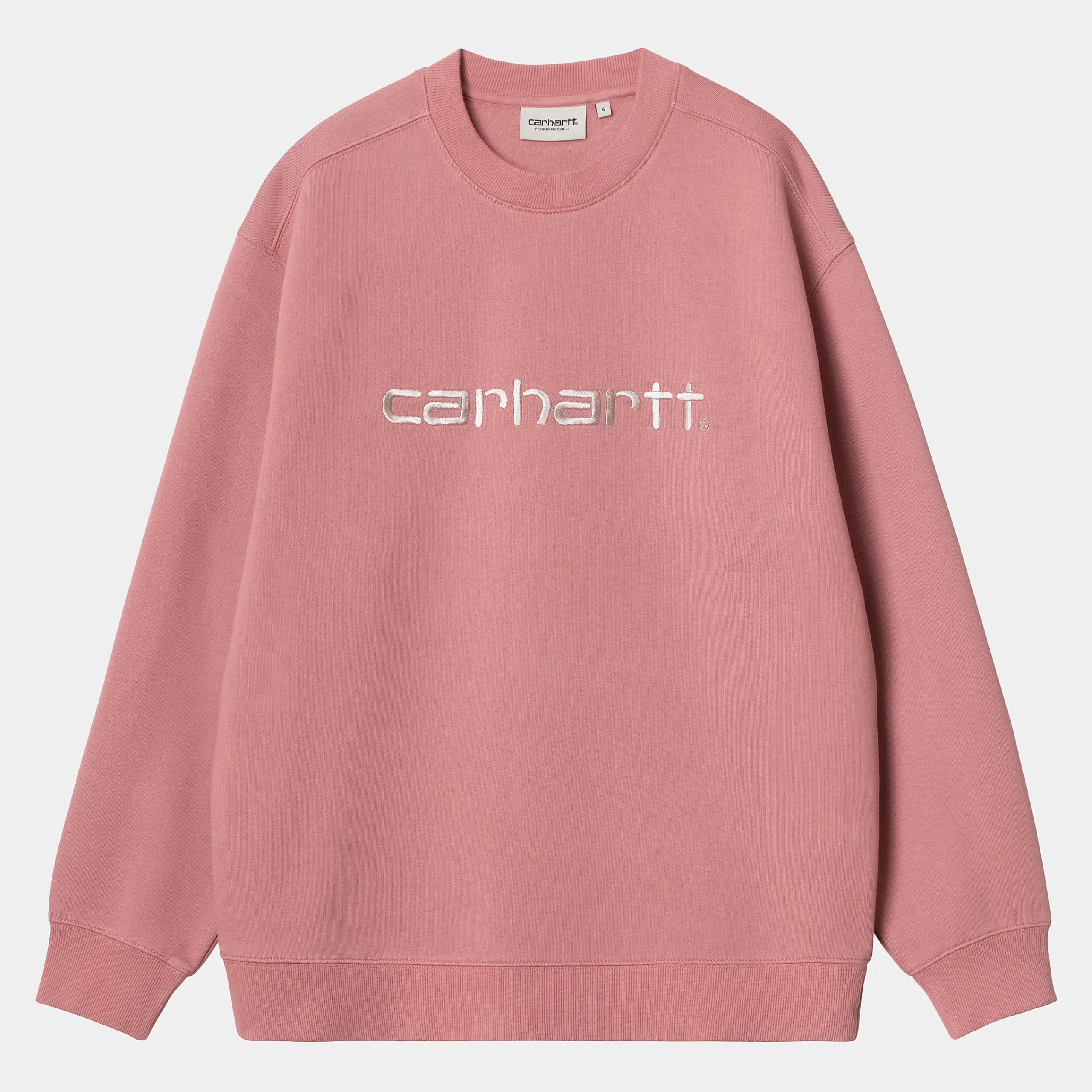 Sweats>Carhartt WIP W' Carhartt Sweatshirt Dusty Rose / Moonbeam