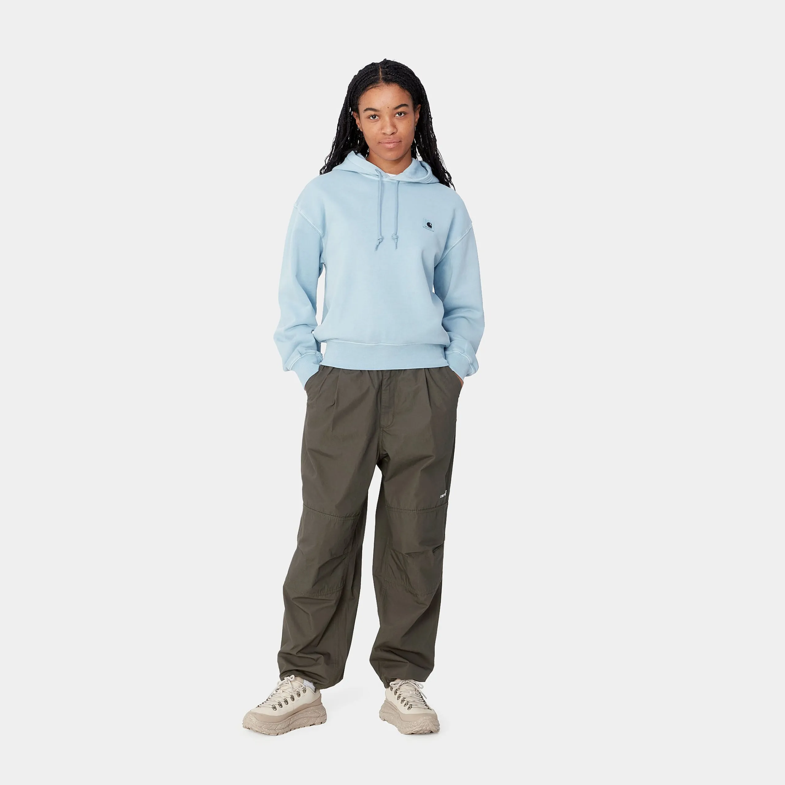 Hosen>Carhartt WIP W' Coastal Pant Mirage / White