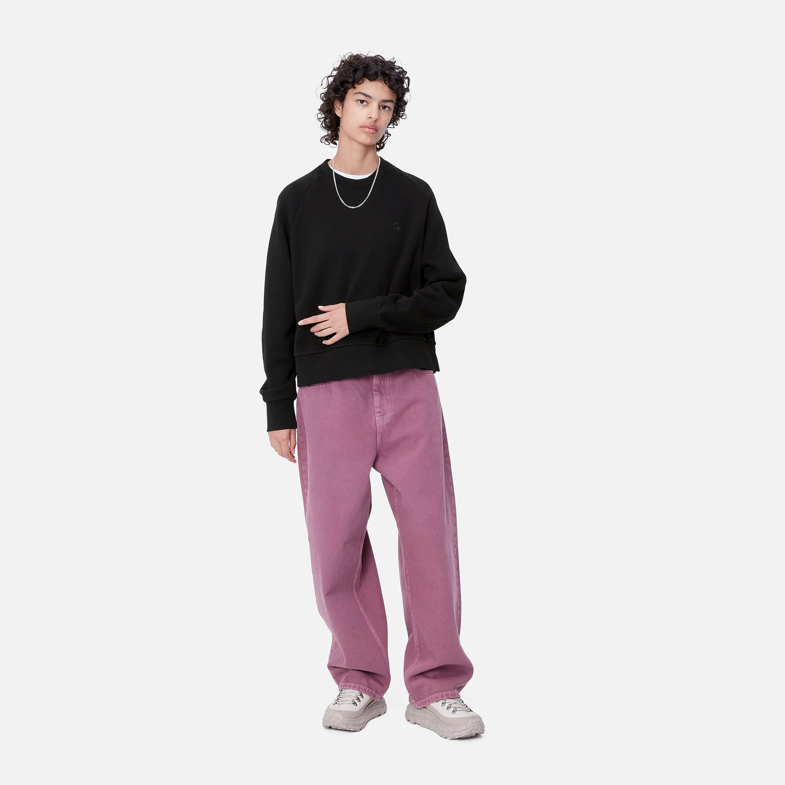 Sweats>Carhartt WIP W' Colburn Sweat Black