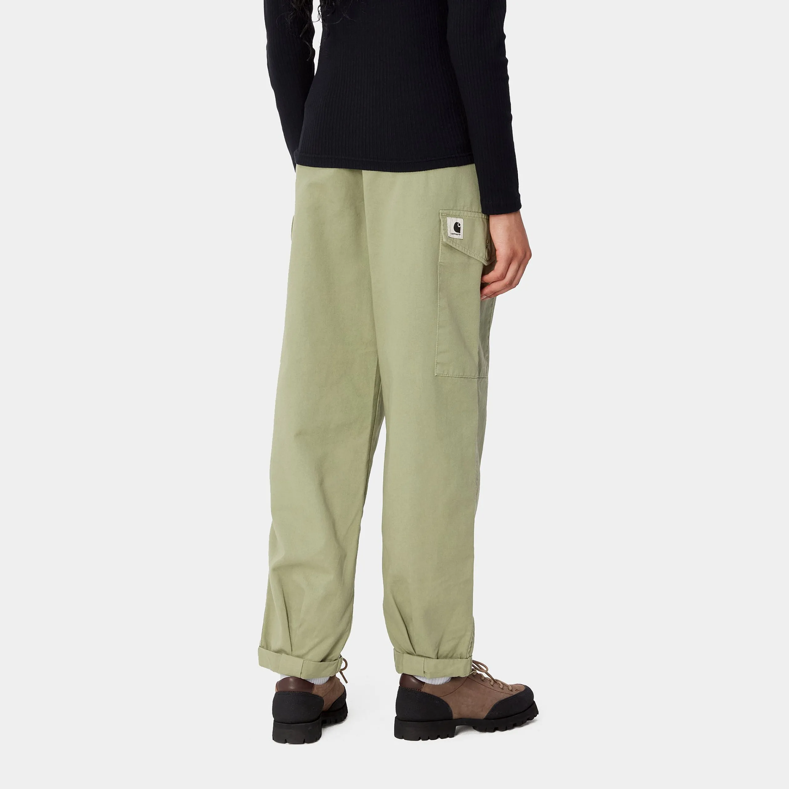 Hosen>Carhartt WIP W' Collins Pant Misty Green