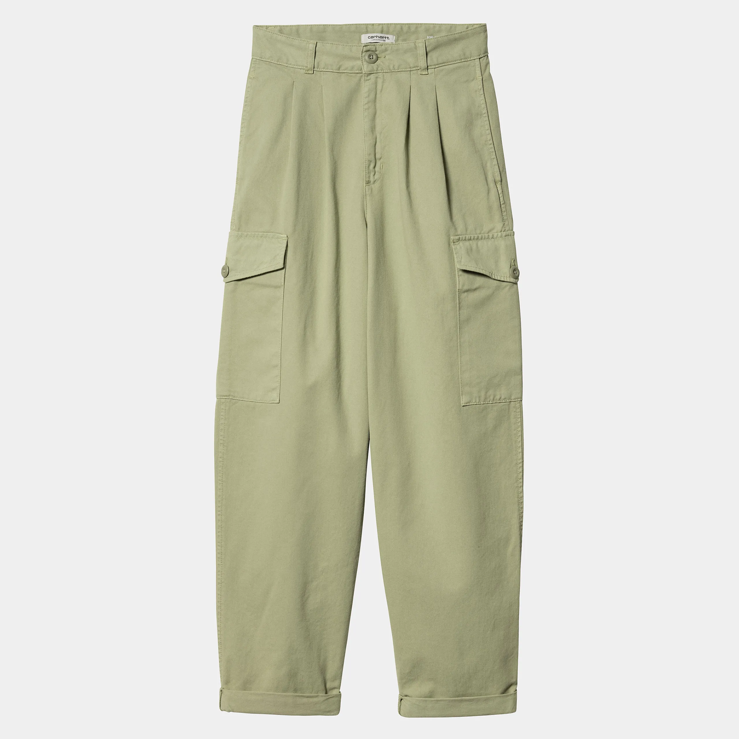Hosen>Carhartt WIP W' Collins Pant Misty Green