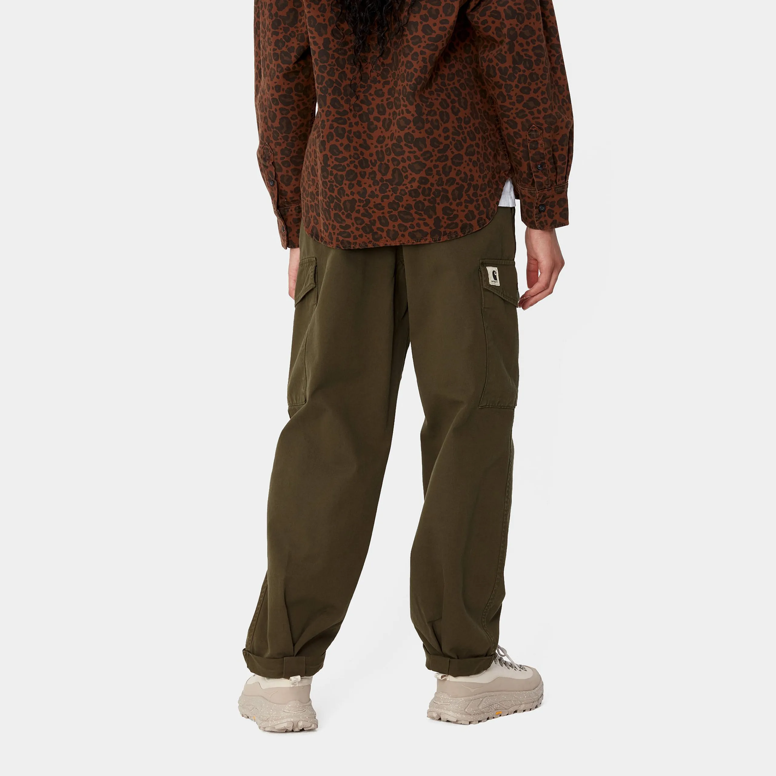 Hosen>Carhartt WIP W' Collins Pant Office Green