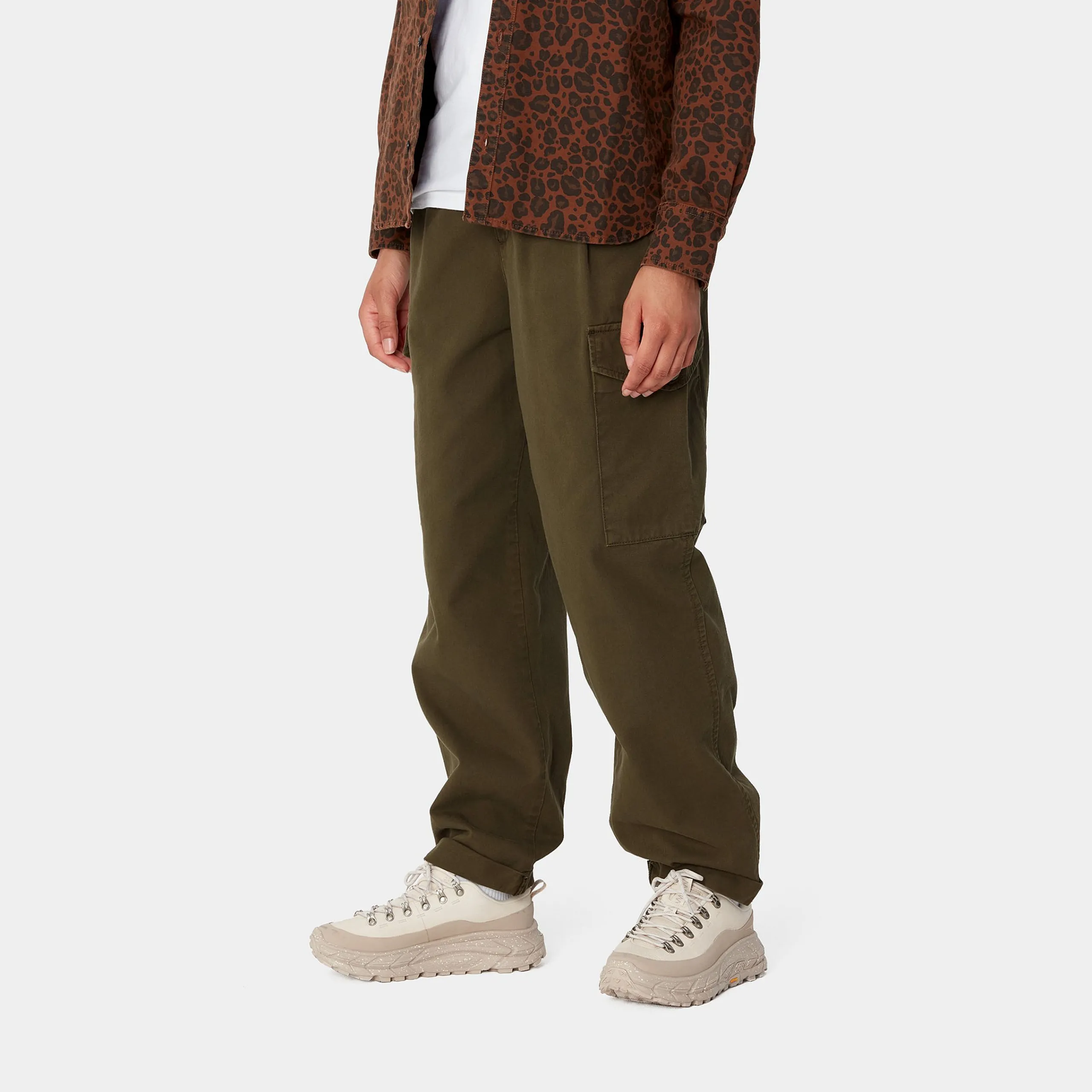 Hosen>Carhartt WIP W' Collins Pant Office Green