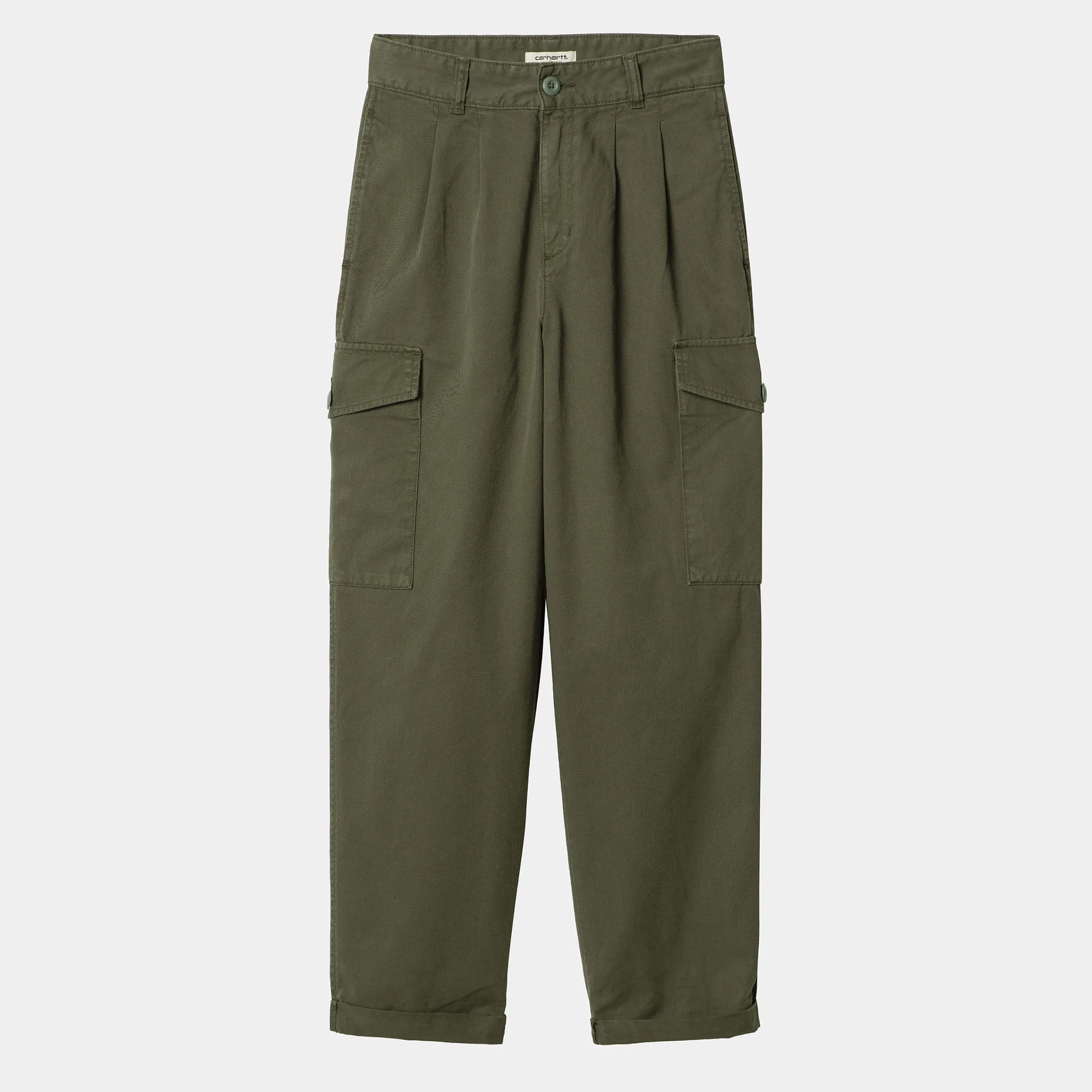 Hosen>Carhartt WIP W' Collins Pant Office Green