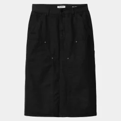 Kleider & Röcke>Carhartt WIP W' Double Knee Skirt Black