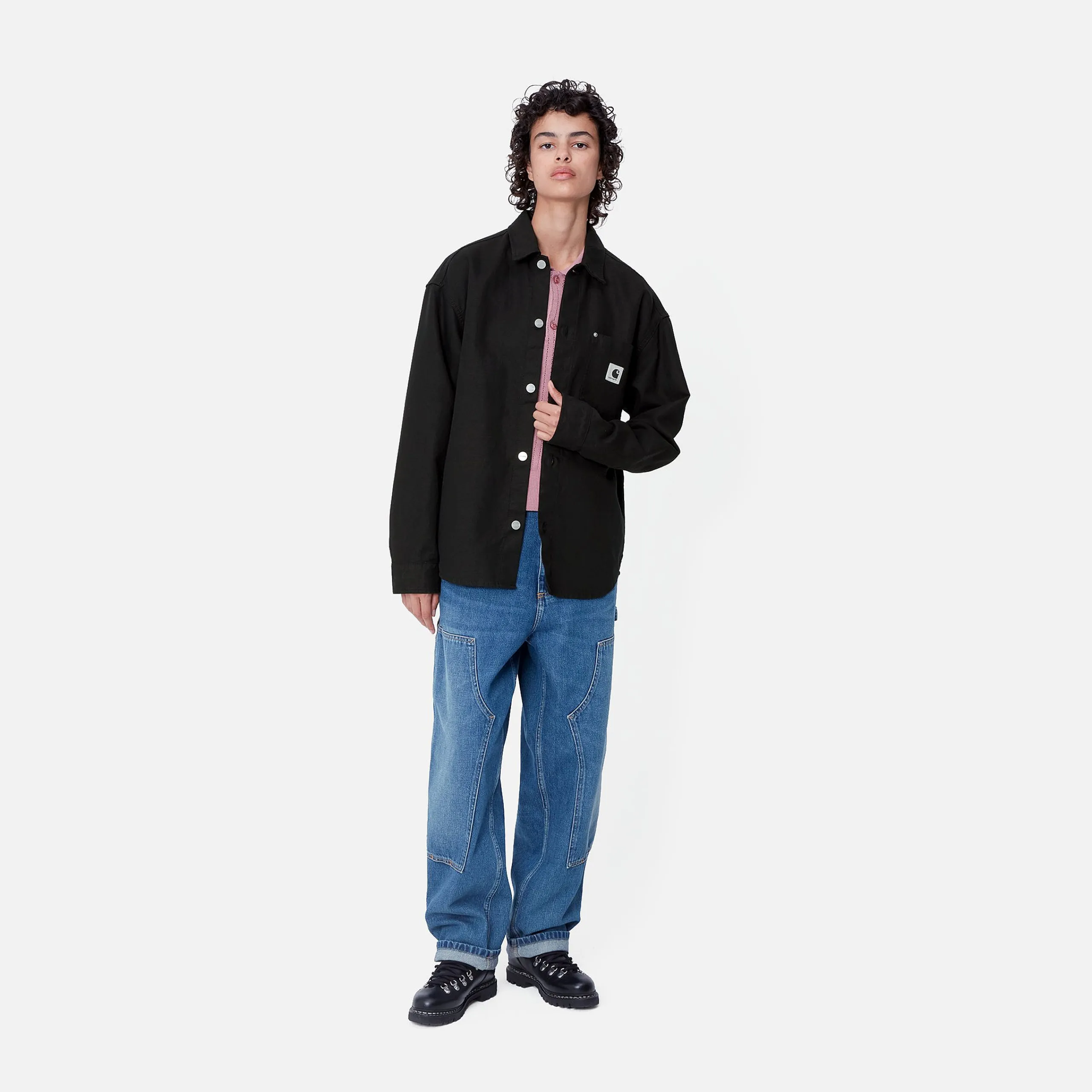 Hemden|Jacken>Carhartt WIP W' Ethel Shirt Jac Black
