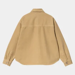 Jacken|Hemden>Carhartt WIP W' Georgia Shirt Jac Bourbon