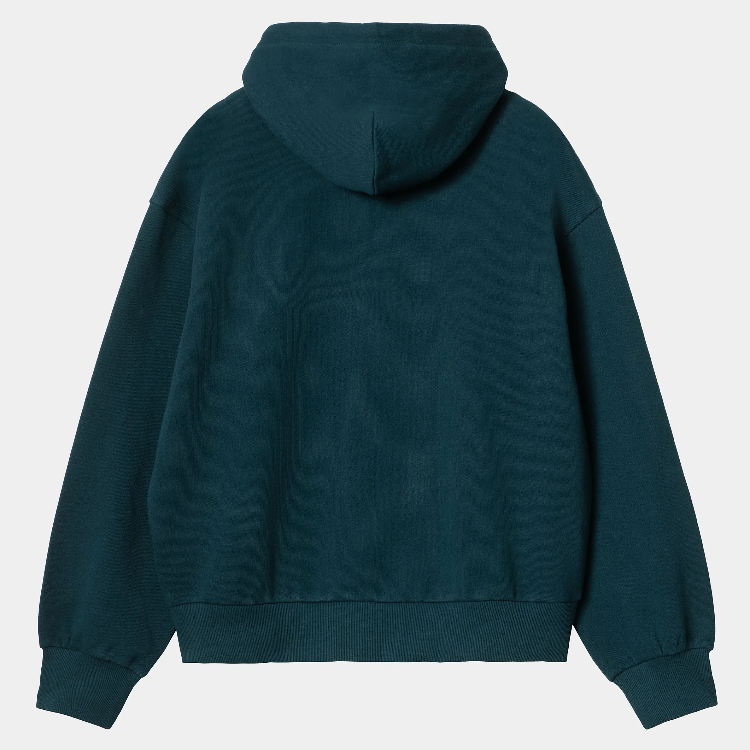 Sweats>Carhartt WIP W' Hooded Casey Jacket Duck Blue / Silver
