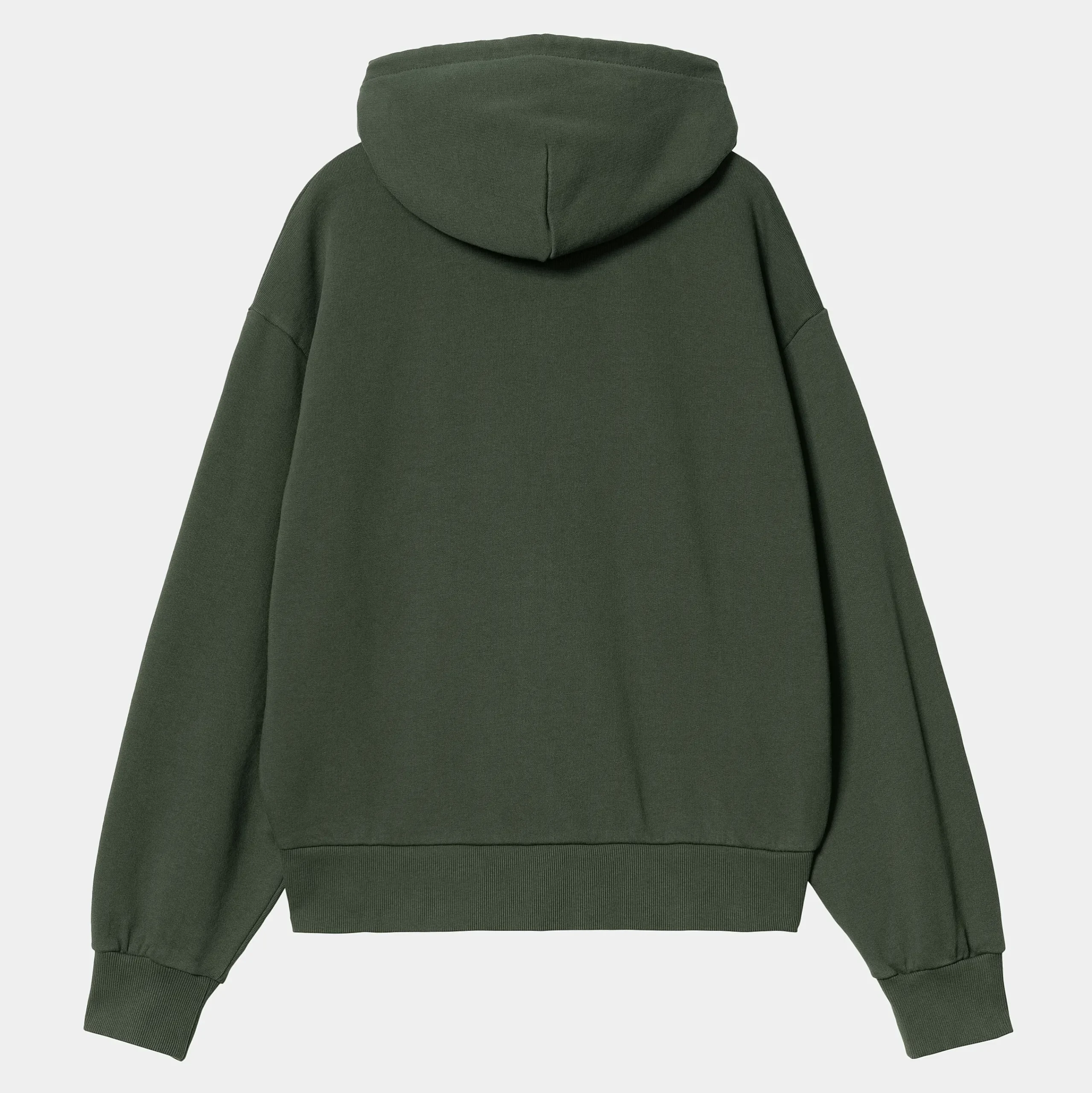 Sweats>Carhartt WIP W' Hooded Casey Jacket Sycamore Tree / Silver