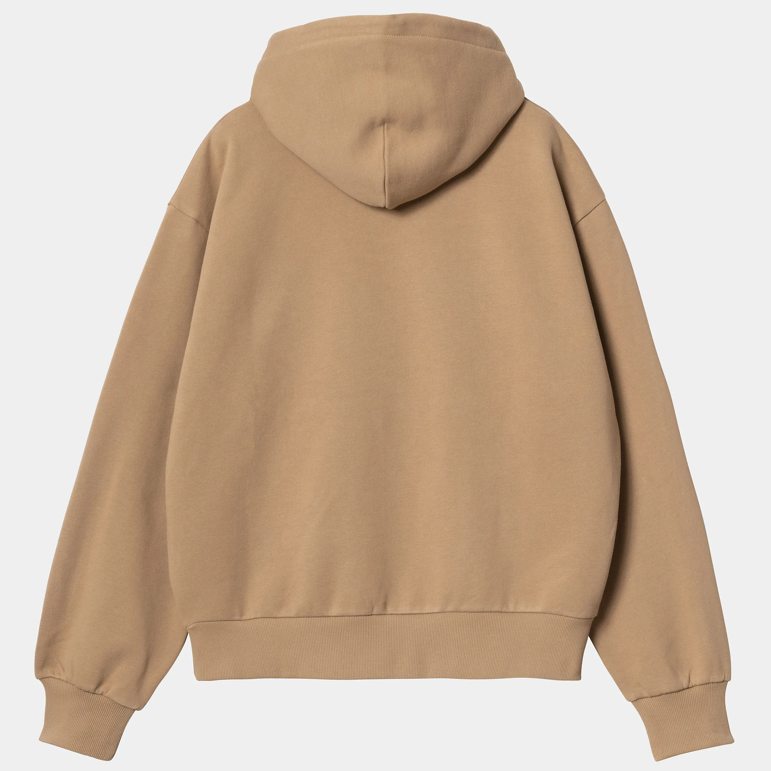 Sweats>Carhartt WIP W' Hooded Casey Sweatshirt Peanut / Silver