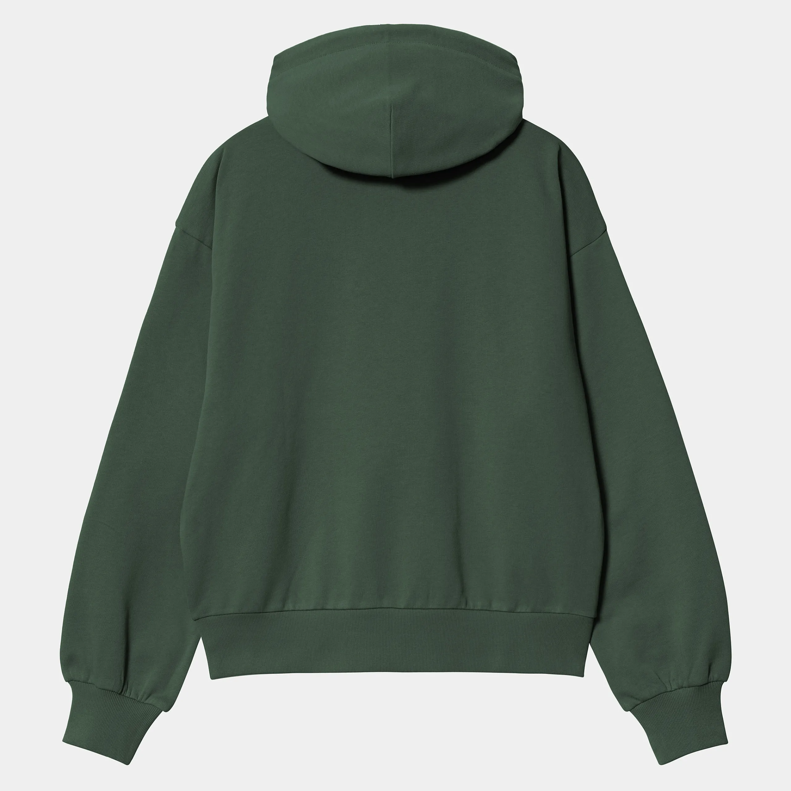 Sweats>Carhartt WIP W' Hooded Casey Sweatshirt Sycamore Tree / Silver