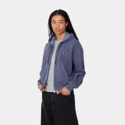 Sweats>Carhartt WIP W' Hooded Nelson Jacket Aura