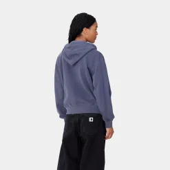 Sweats>Carhartt WIP W' Hooded Nelson Jacket Aura