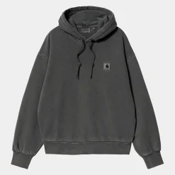 Sweats>Carhartt WIP W' Hooded Nelson Sweatshirt Graphite