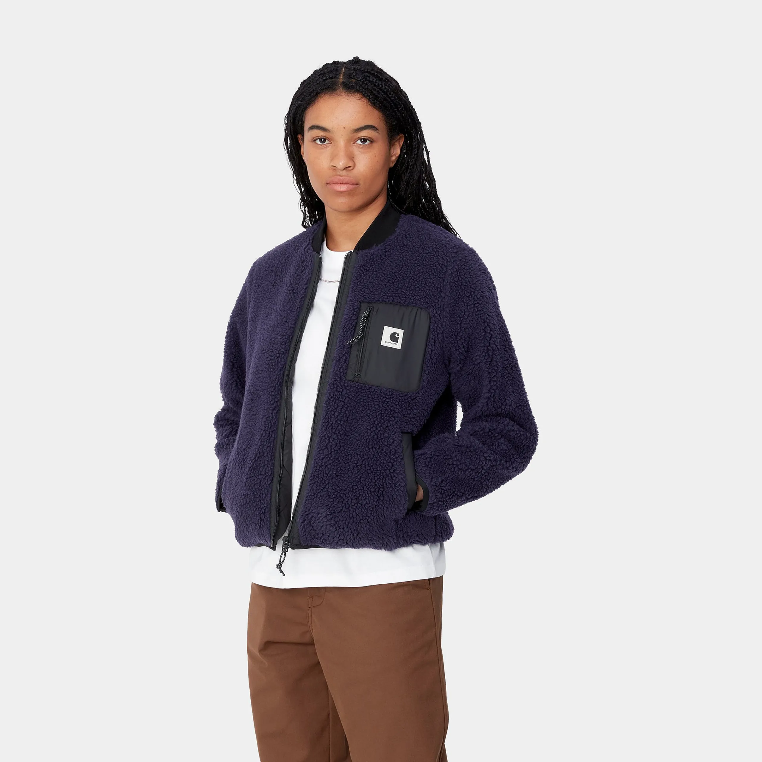 Jacken>Carhartt WIP W' Janet Liner Aura / Black