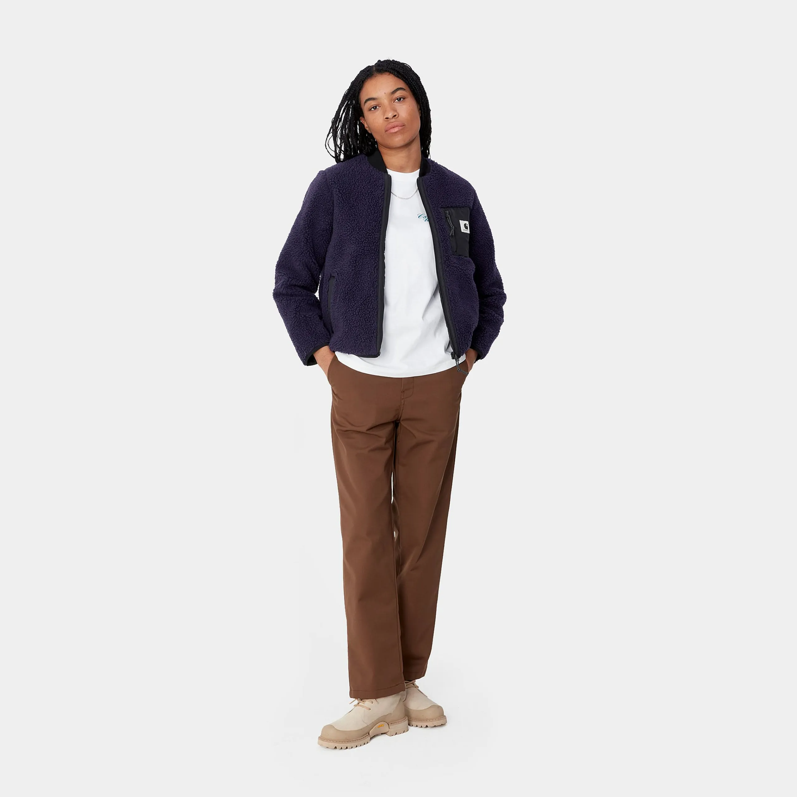 Jacken>Carhartt WIP W' Janet Liner Aura / Black