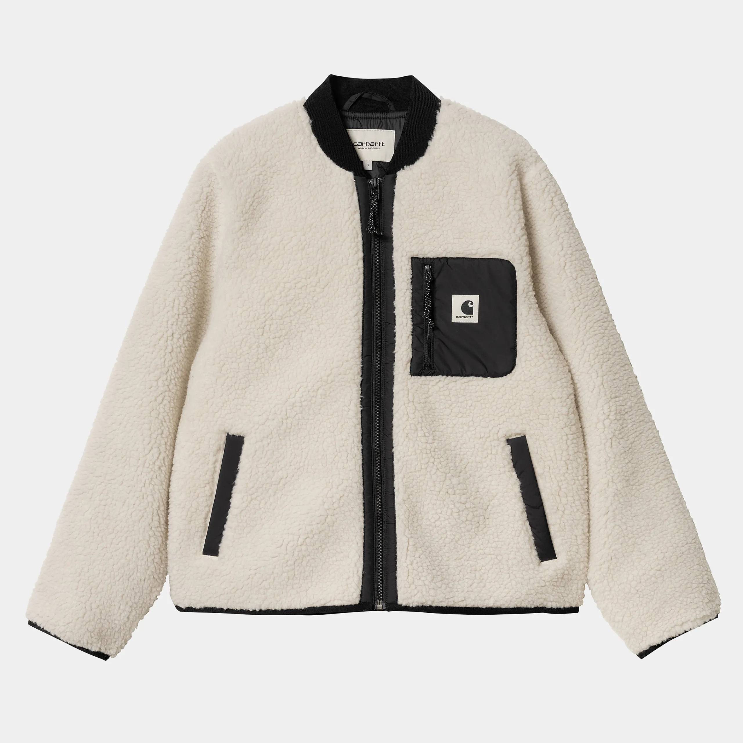 Jacken>Carhartt WIP W' Janet Liner Moonbeam / Black