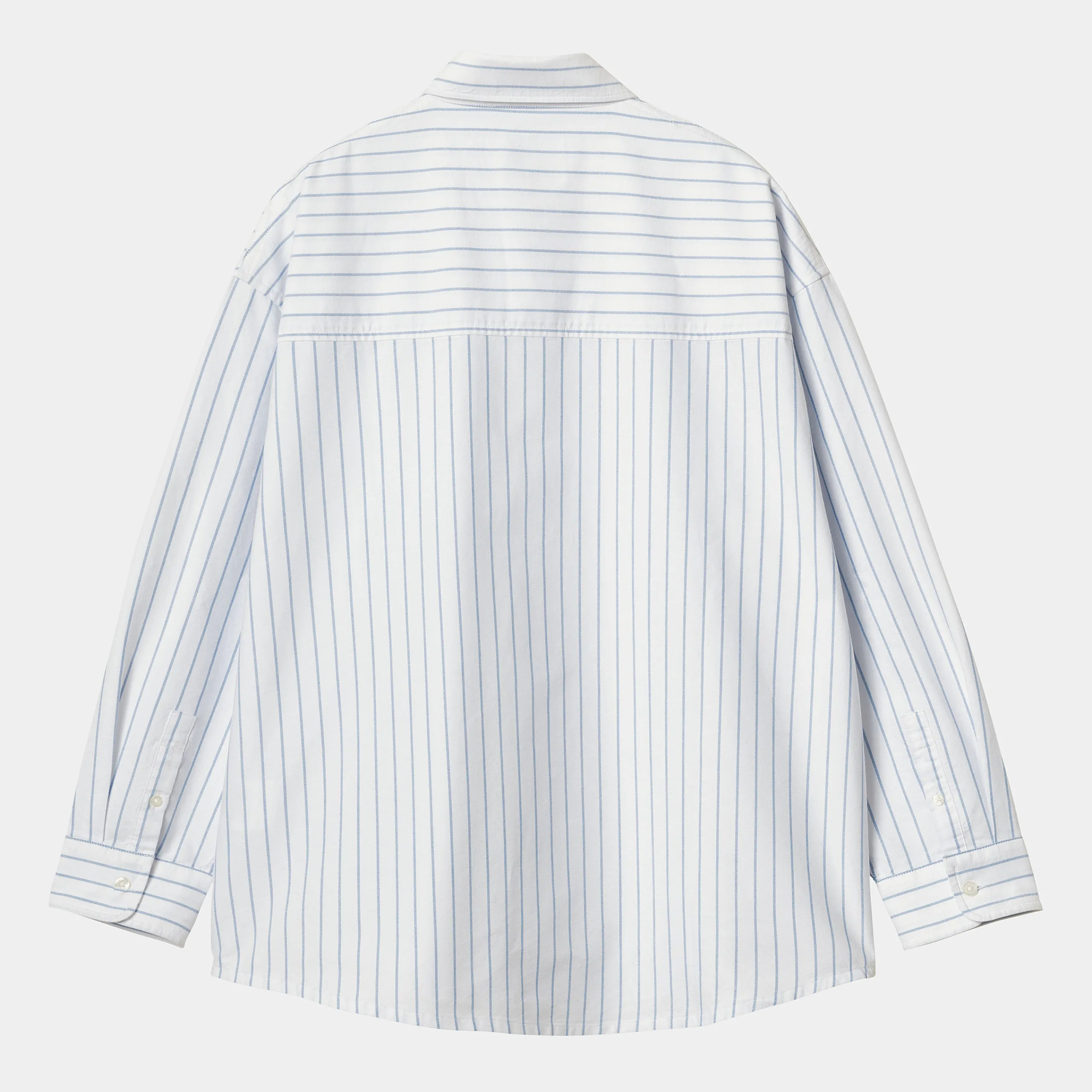 Hemden>Carhartt WIP W' L/S Dowlen Shirt Dowlen Stripe, White / White
