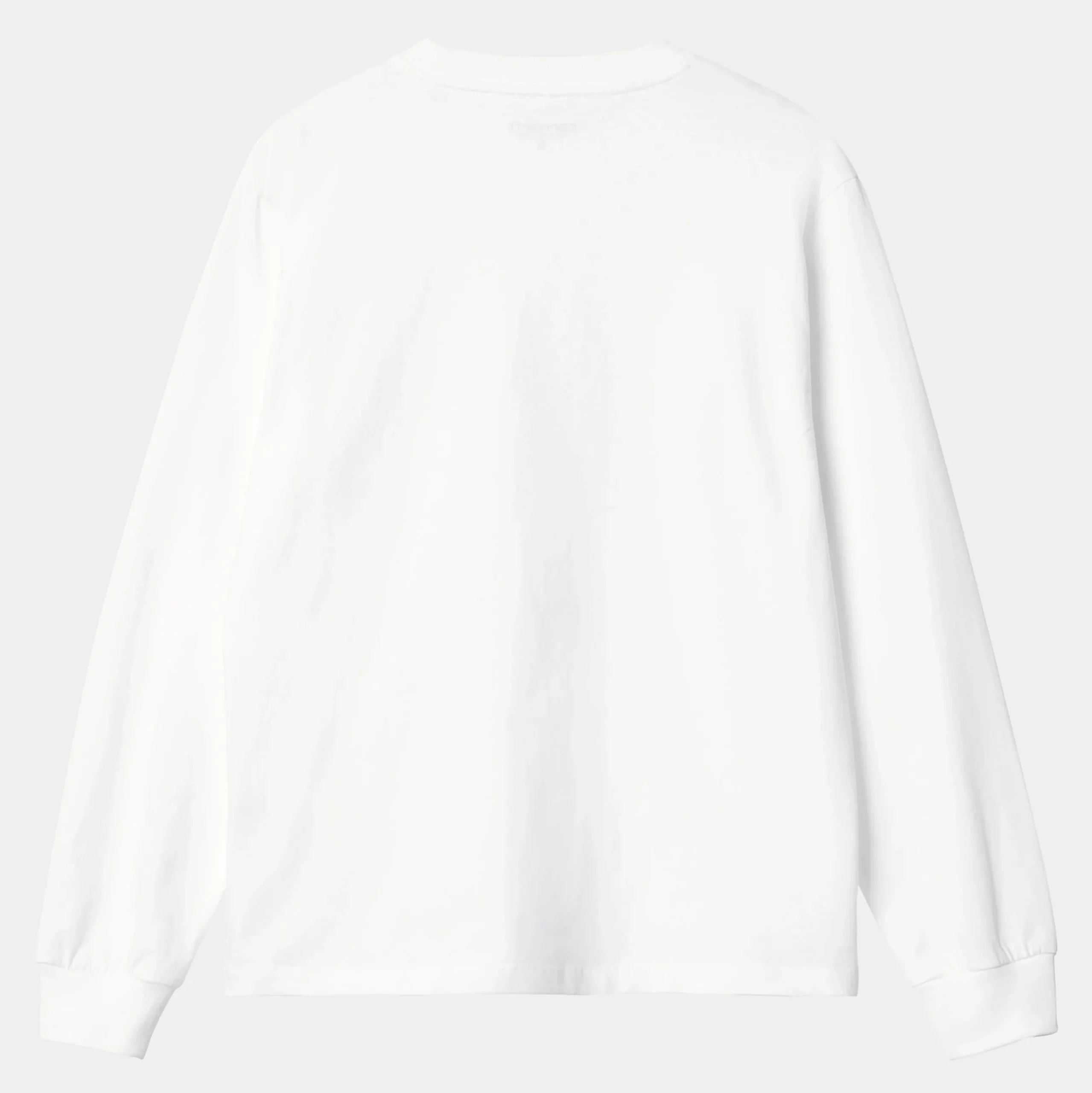 T-Shirts>Carhartt WIP W' L/S Pocket T-Shirt White