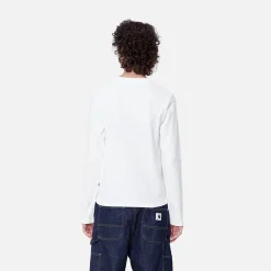 T-Shirts>Carhartt WIP W' L/S Serena T-Shirt White