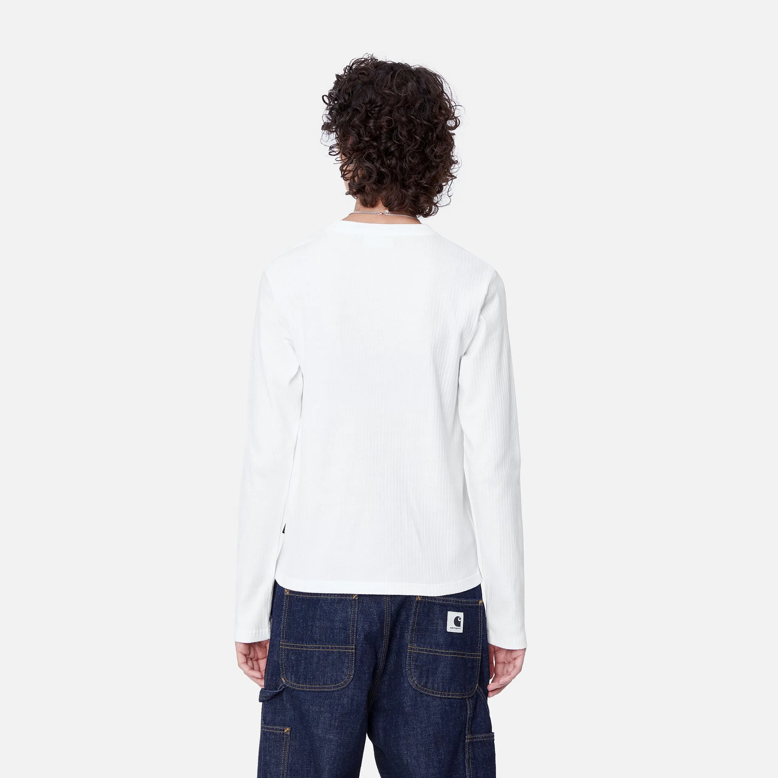T-Shirts>Carhartt WIP W' L/S Serena T-Shirt White