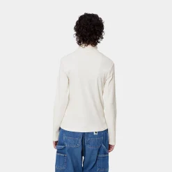 T-Shirts>Carhartt WIP W' L/S Signature Mockneck T-S Wax