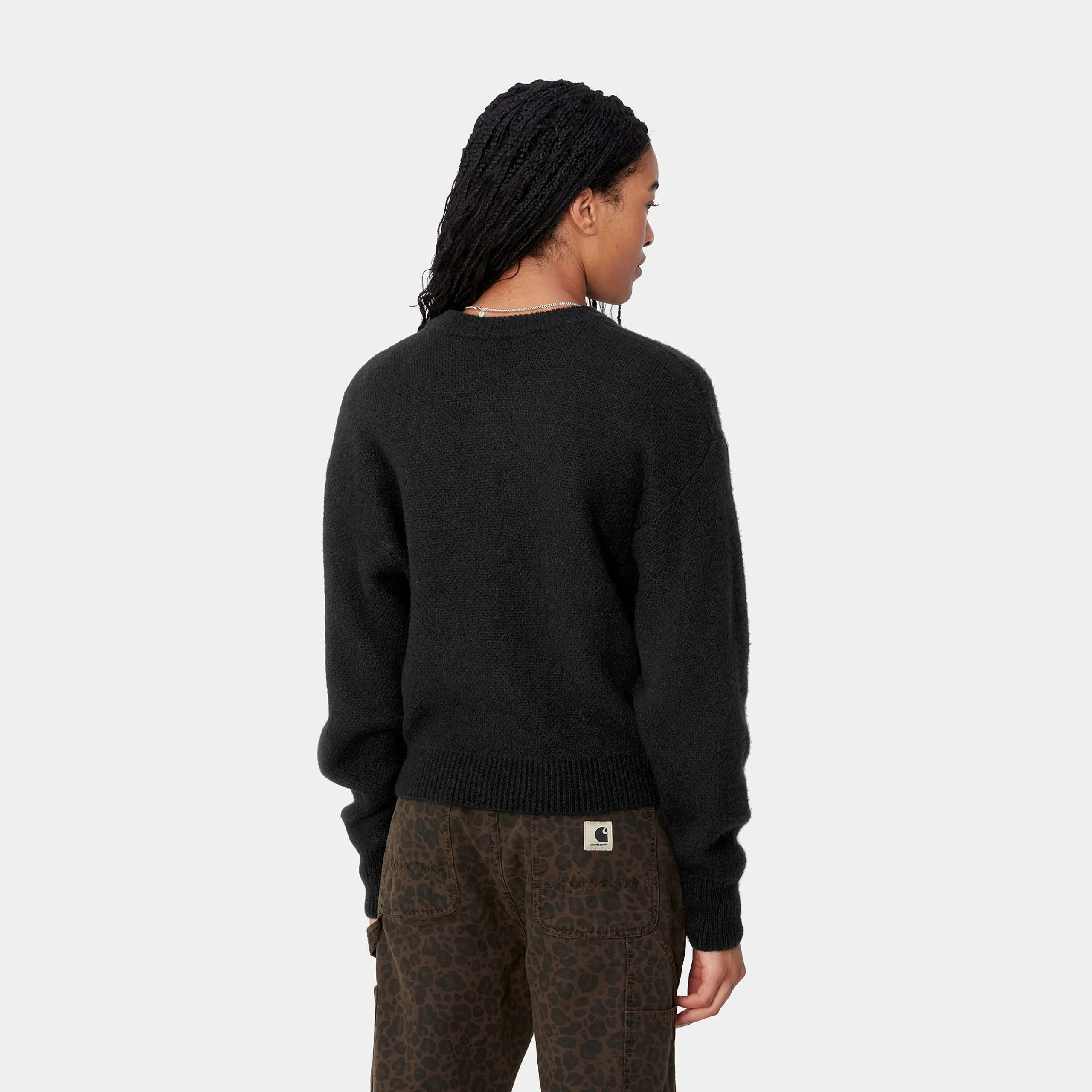 Strick>Carhartt WIP W' Merton Sweater Black