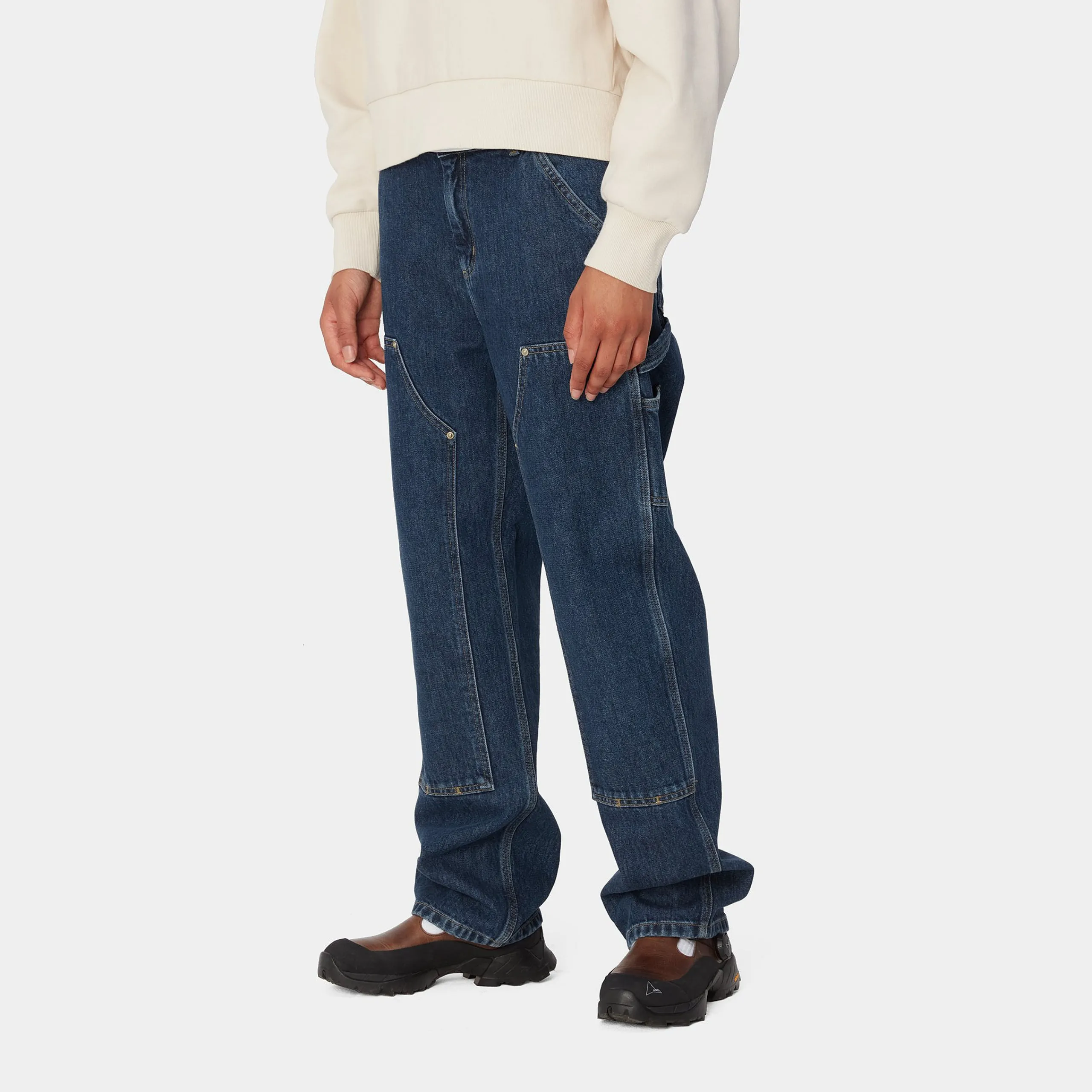 Hosen>Carhartt WIP W' Nashua Double Knee Pant Blue