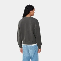 Sweats>Carhartt WIP W' Nelson Sweatshirt Graphite