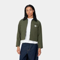 Jacken>Carhartt WIP W' Newkirk Jacket Office Green / Camo Leo, Tamarind