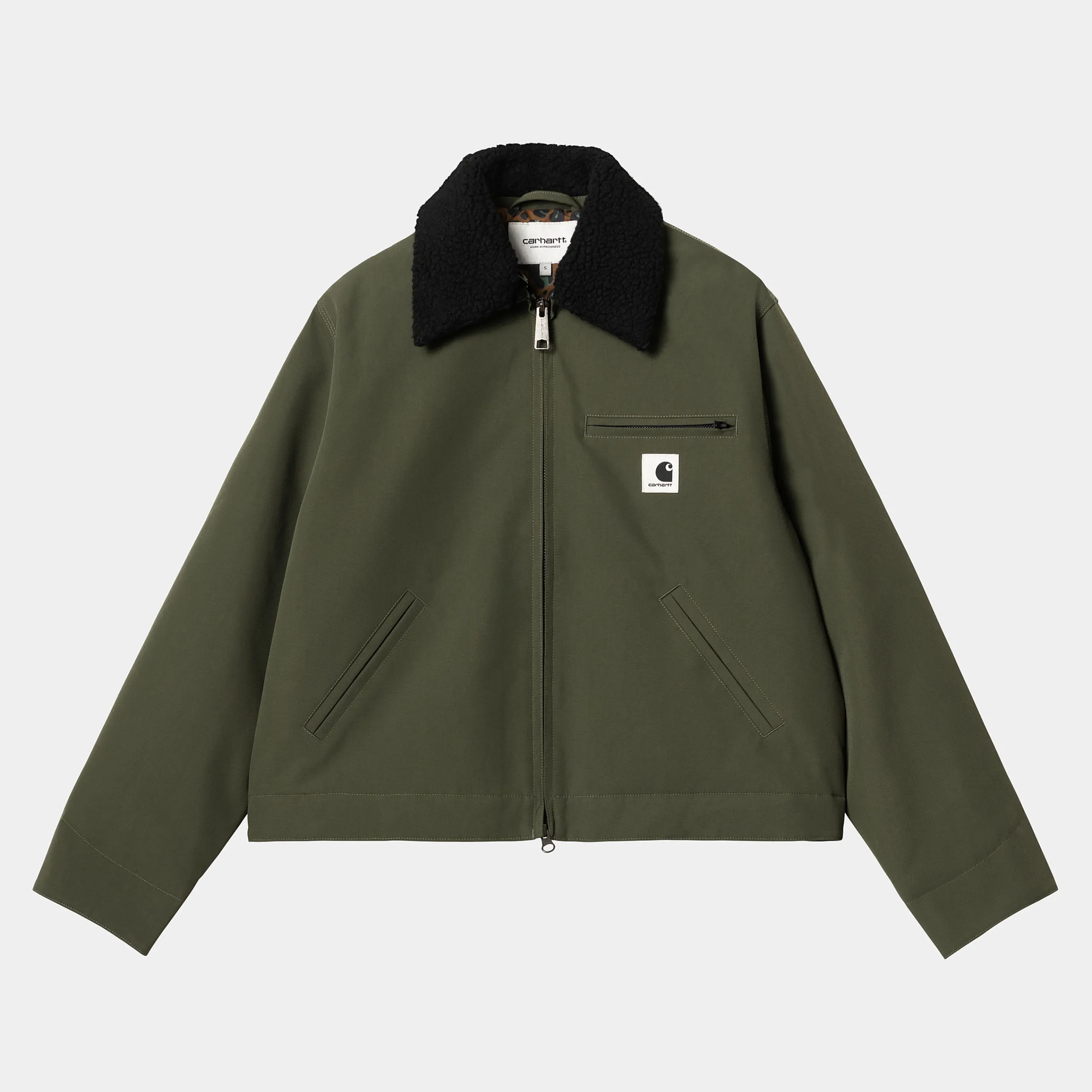 Jacken>Carhartt WIP W' Newkirk Jacket Office Green / Camo Leo, Tamarind