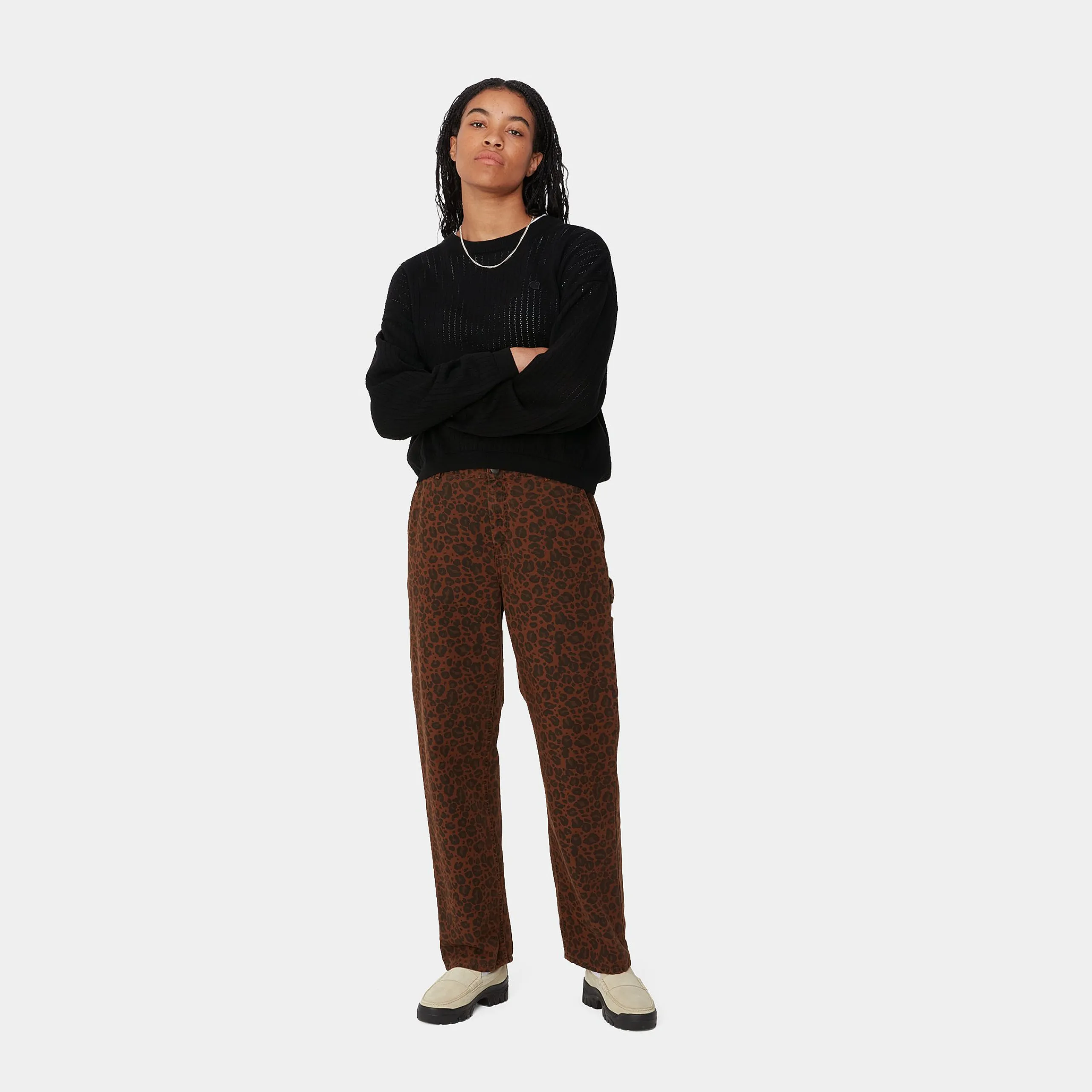 Strick>Carhartt WIP W' Norlina Sweater Black