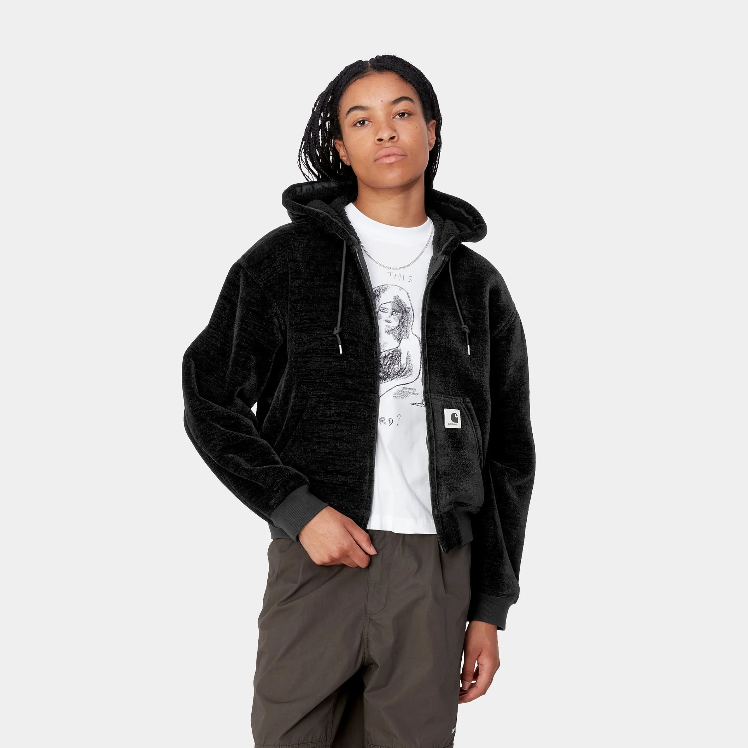 Jacken>Carhartt WIP W' OG Active Sweat Jacket Black