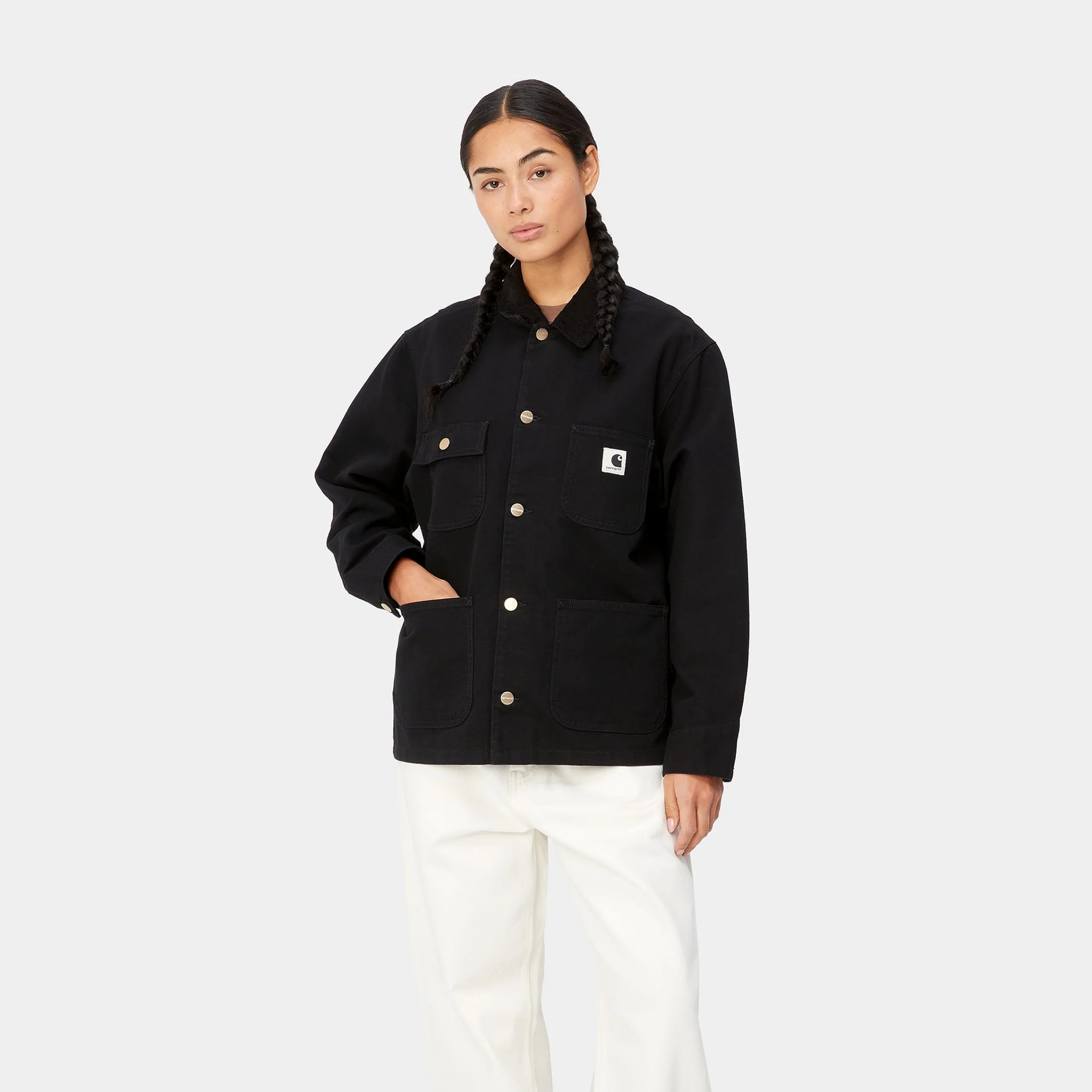 Jacken>Carhartt WIP W' OG Michigan Coat Black / Black