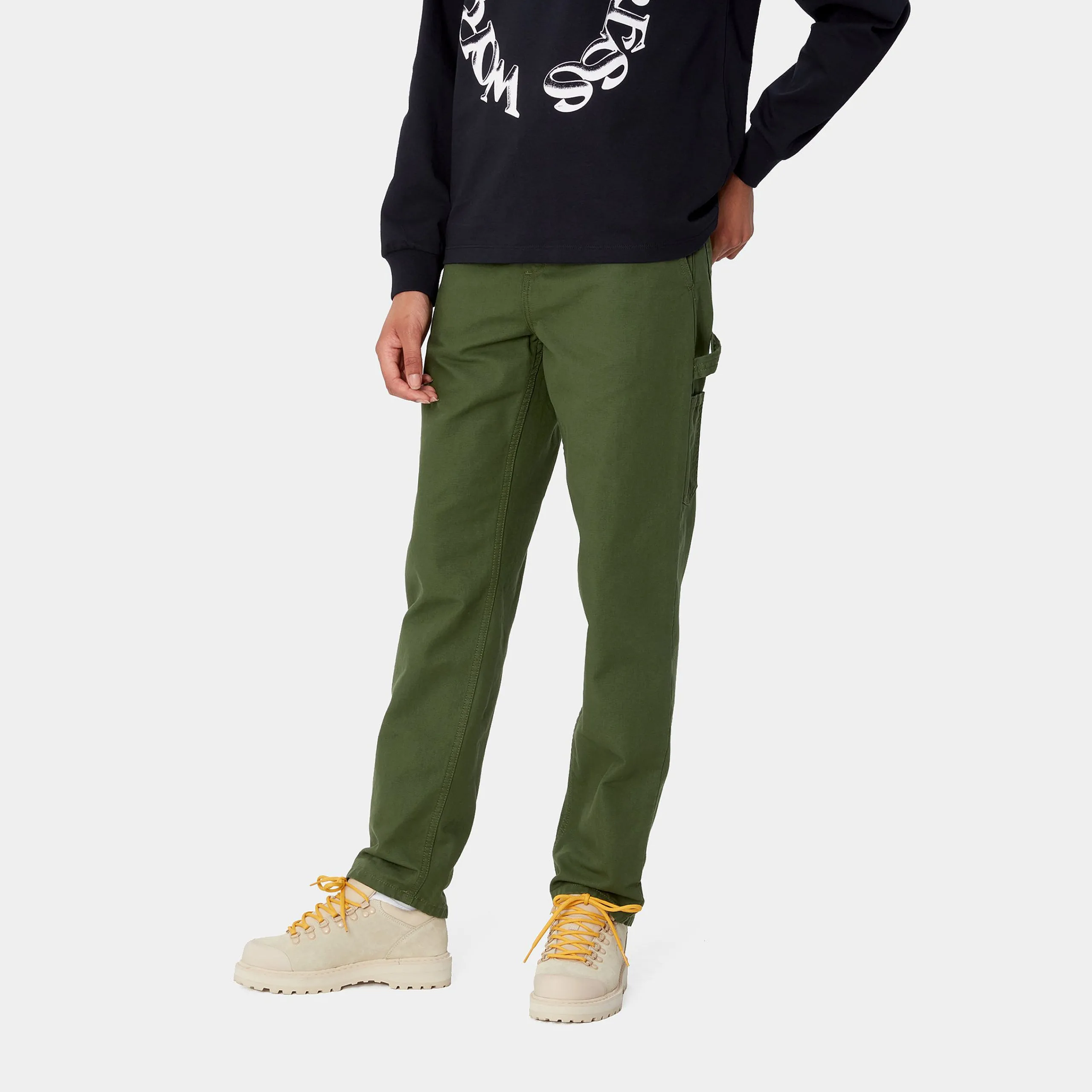 Hosen>Carhartt WIP W' Pierce Pant Tarragon